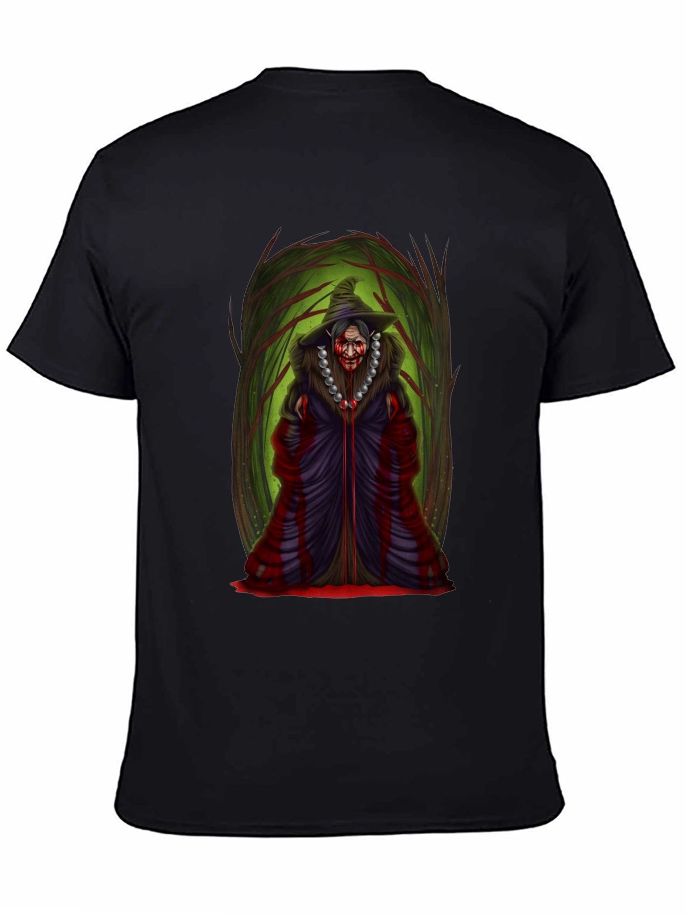Witch Graphic Tee - Spooky Season Shirt