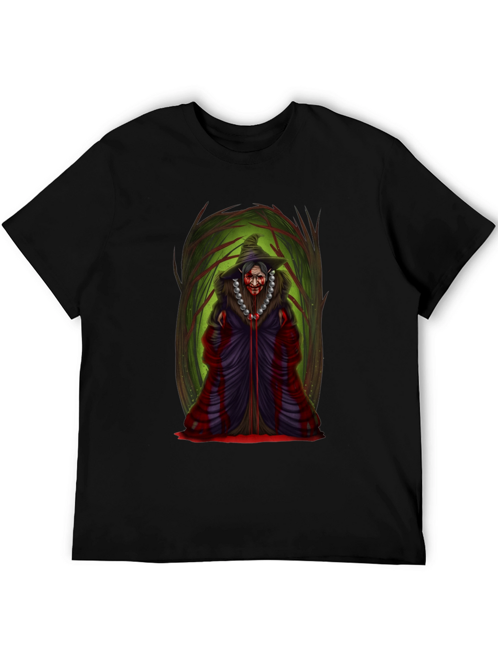 Witch Graphic Tee - Spooky Season Shirt