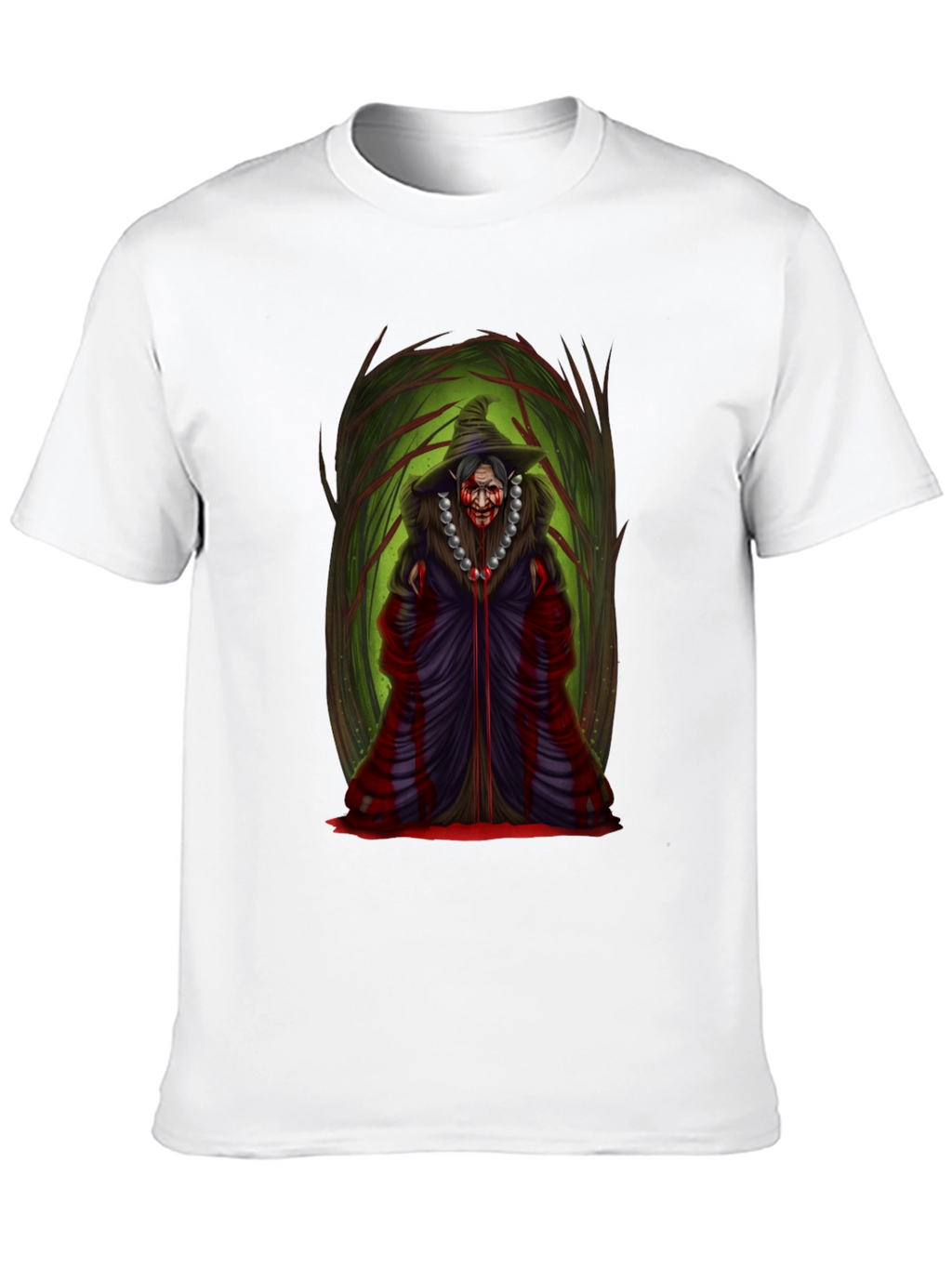 Witch Graphic Tee - Spooky Season Shirt