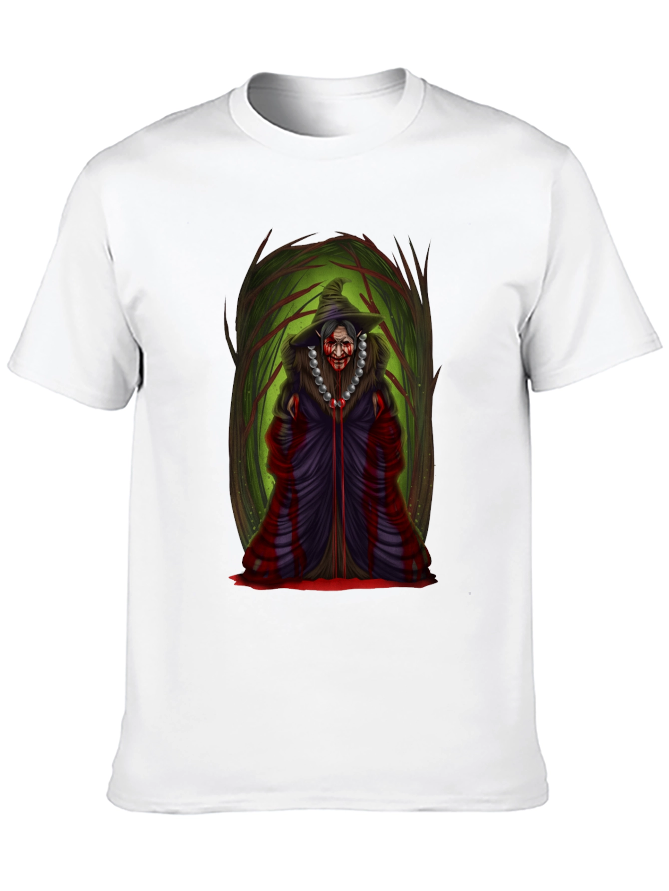 Witch Graphic Tee - Spooky Season Shirt
