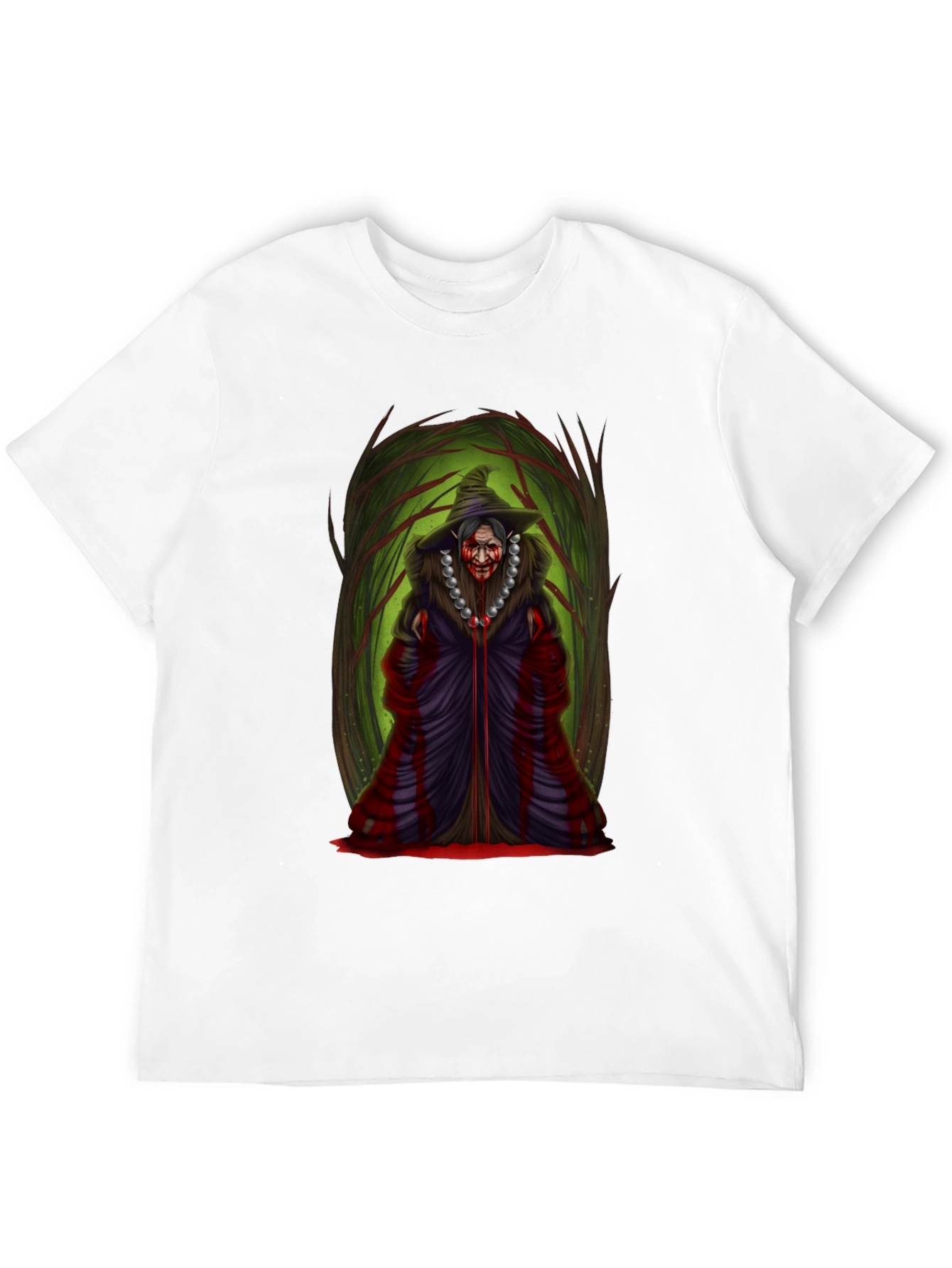 Witch Graphic Tee - Spooky Season Shirt