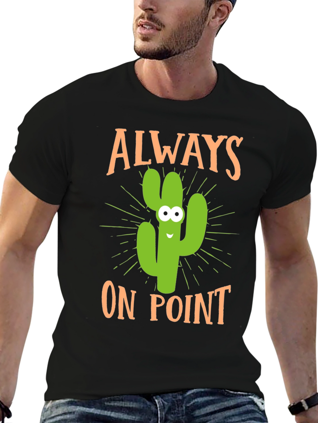 Always On Point Cactus Graphic Tee