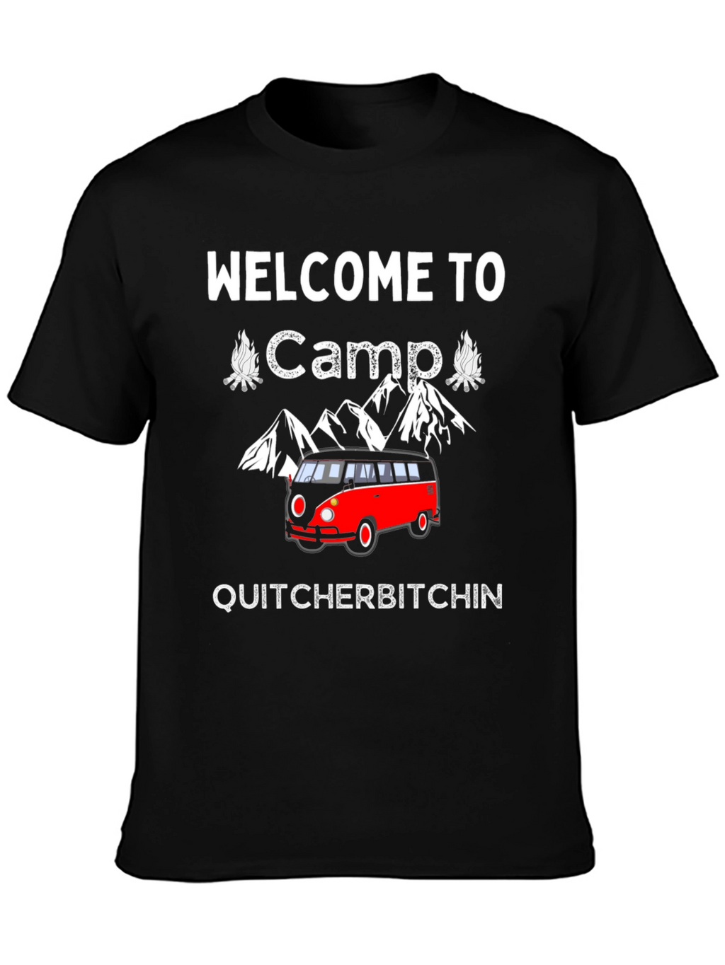 Welcome to Camp Funny Graphic T-Shirt