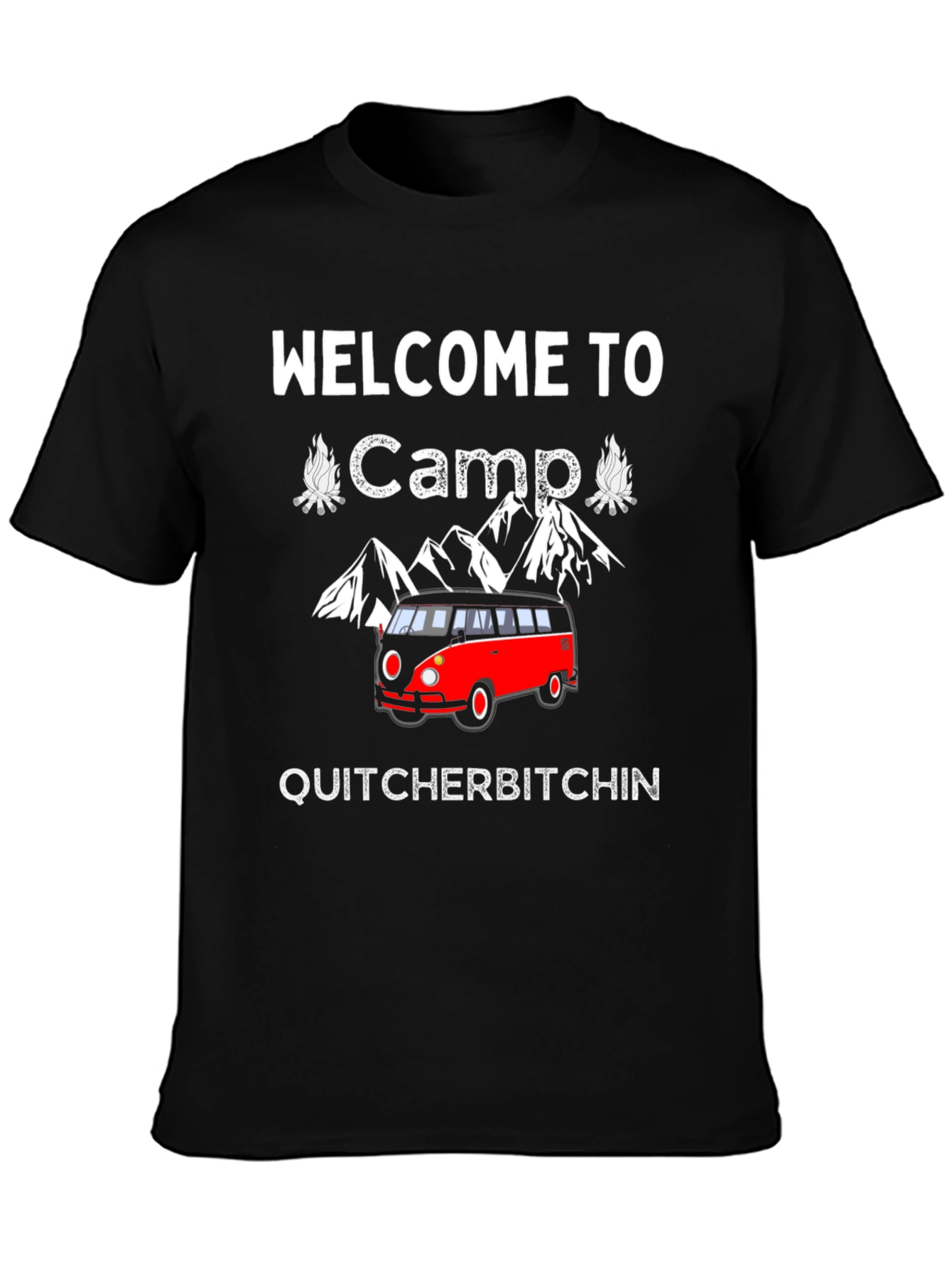 Welcome to Camp Funny Graphic T-Shirt