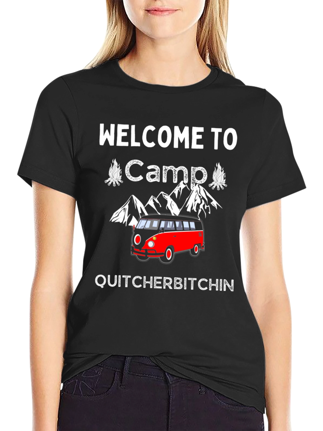 Welcome to Camp Funny Graphic T-Shirt