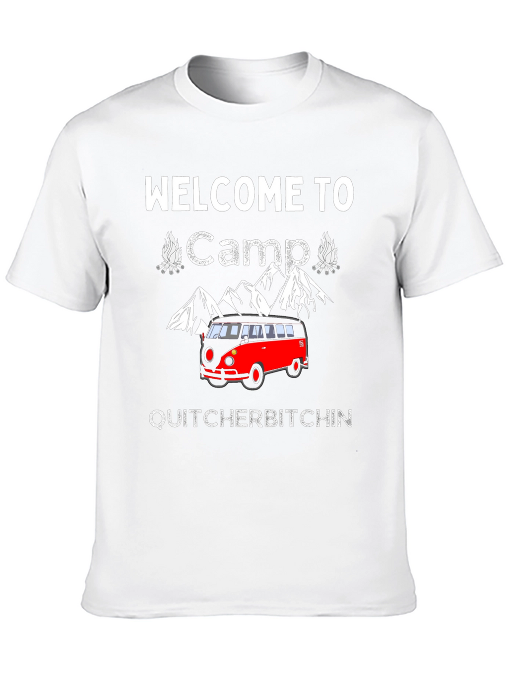 Welcome to Camp Funny Graphic T-Shirt