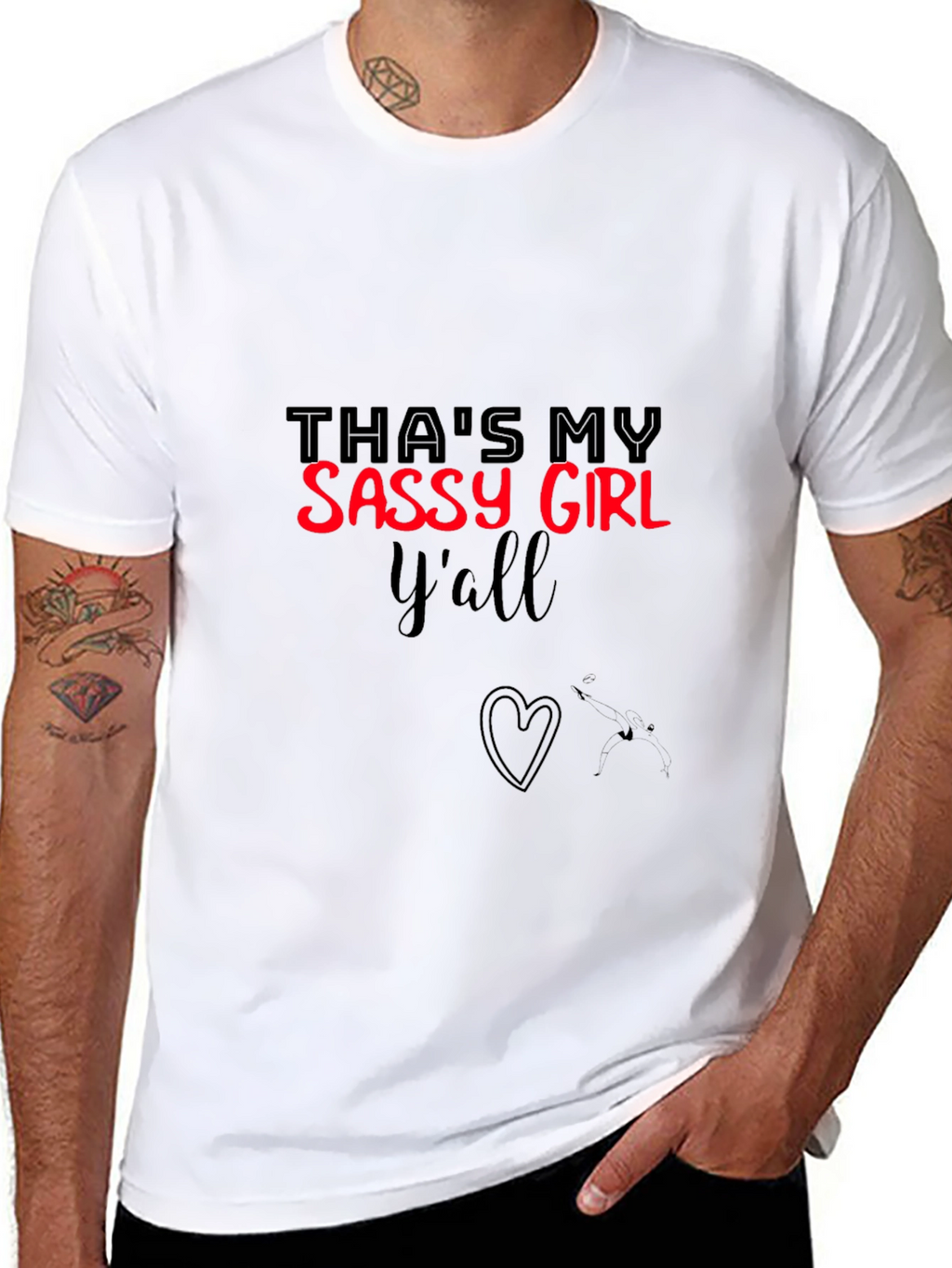 Thats My Sassy Girl Yall T-Shirt