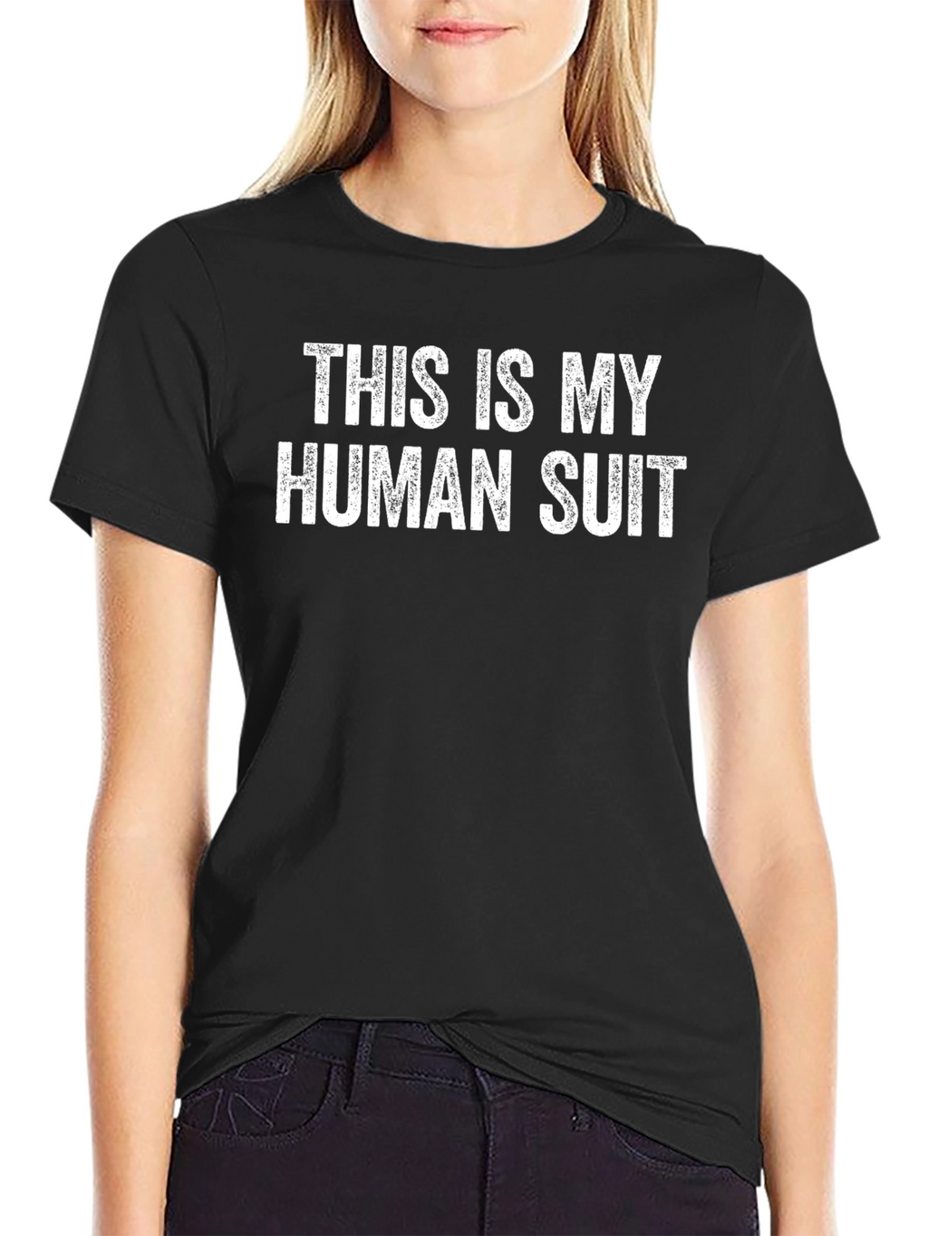This Is My Human Suit Graphic T-Shirt