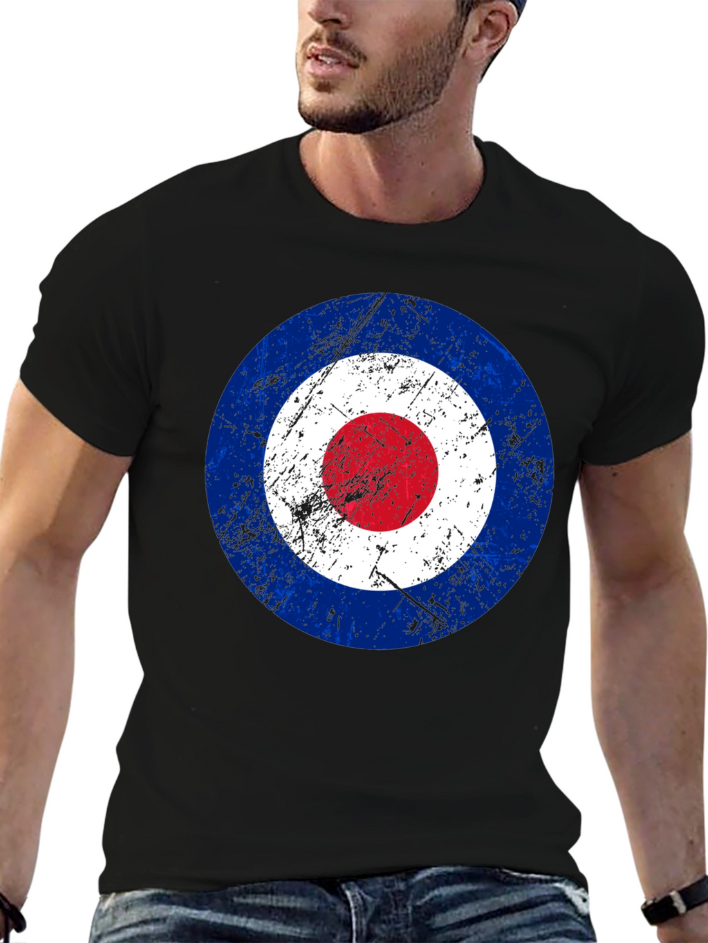 Target Graphic T-Shirt - Retro Mod Style