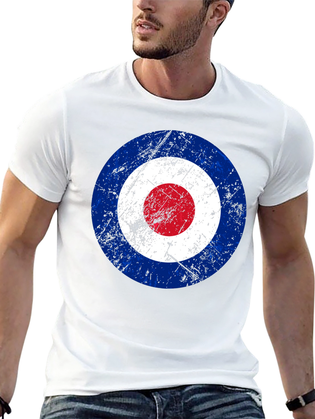 Target Graphic T-Shirt - Retro Mod Style