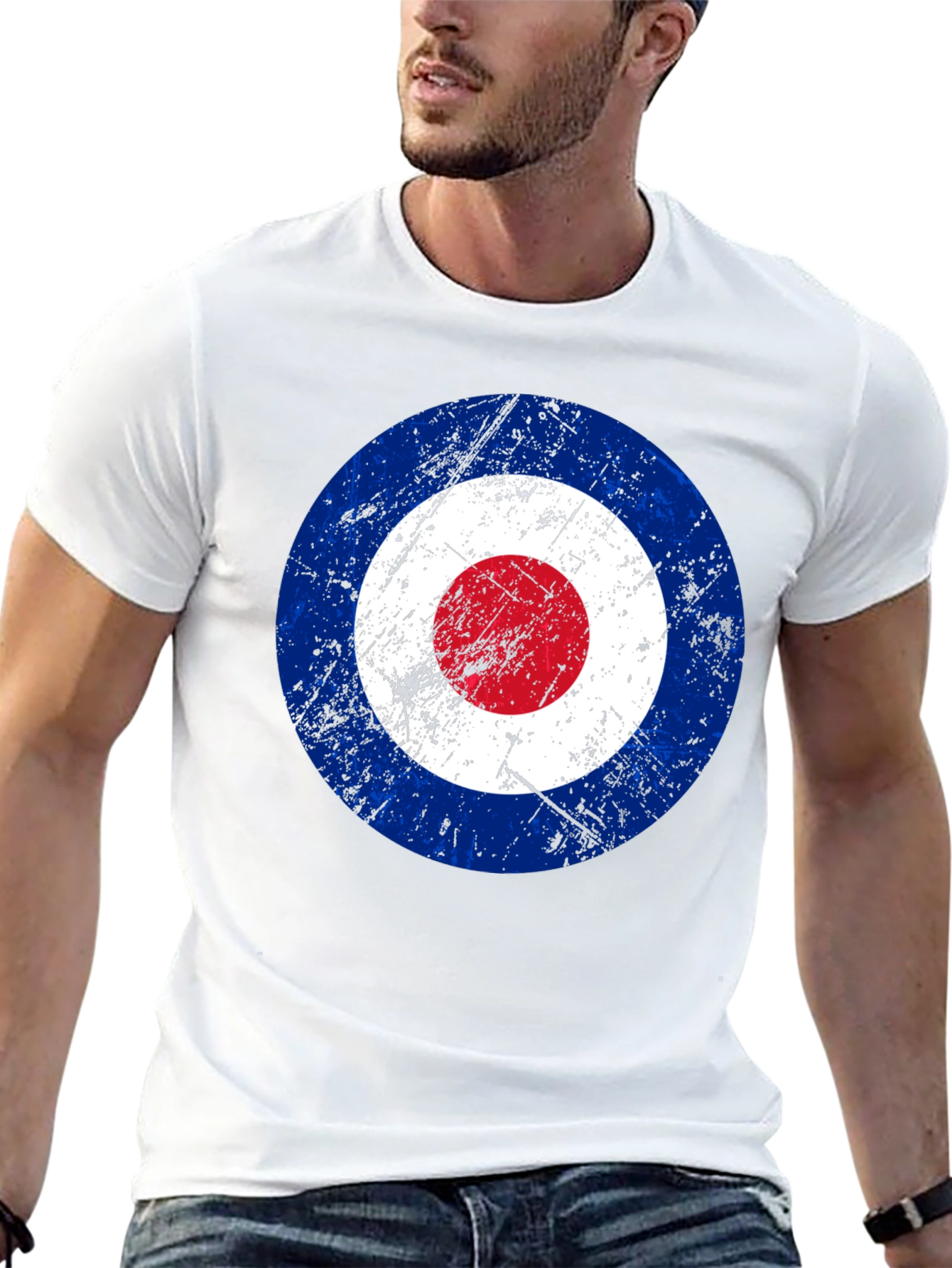 Target Graphic T-Shirt - Retro Mod Style