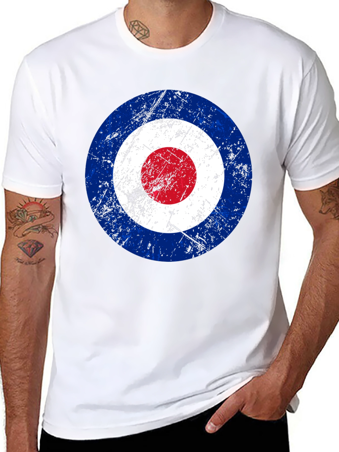 Target Graphic T-Shirt - Retro Mod Style