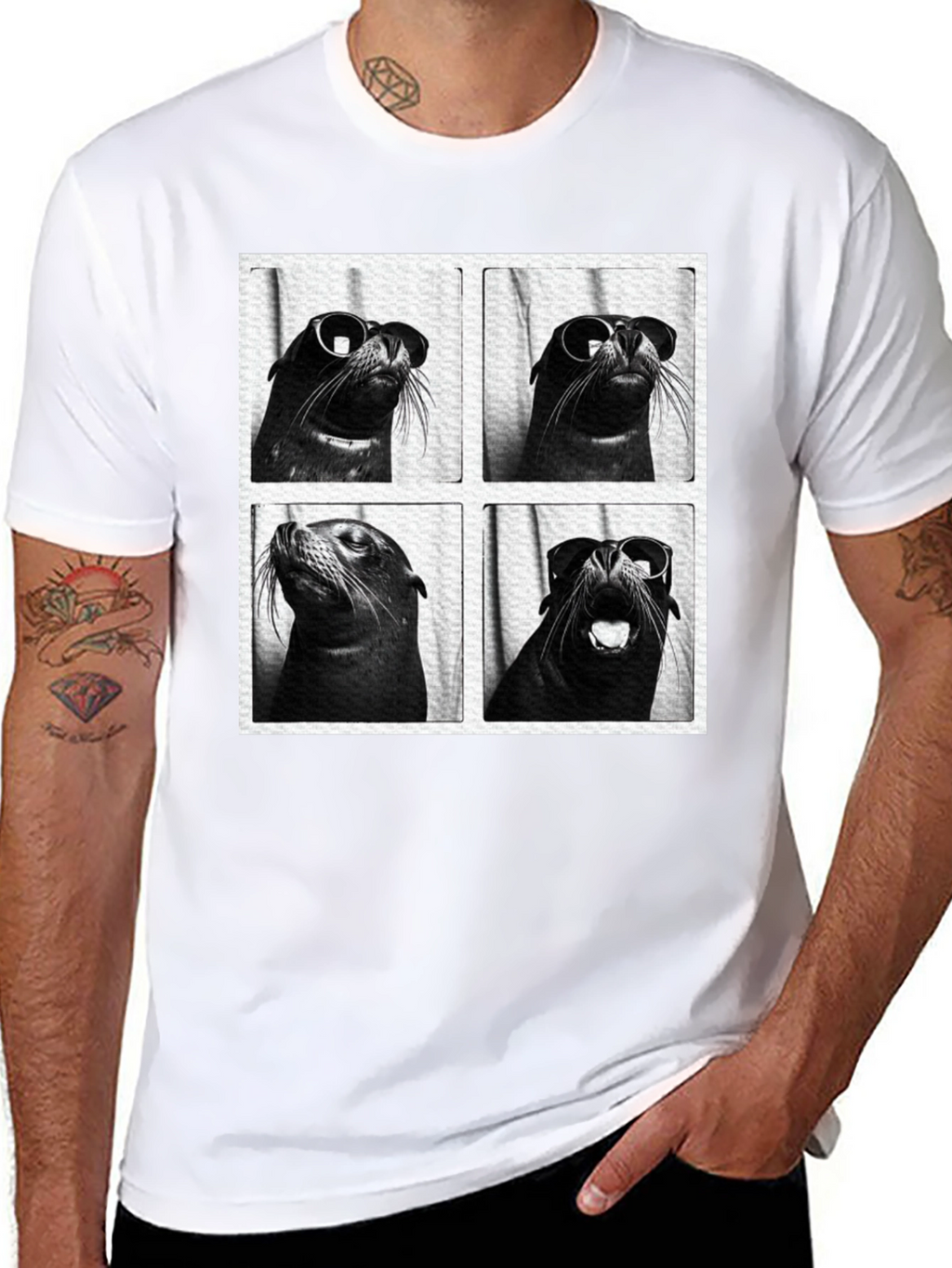Cool Seal Photo Booth T-Shirt