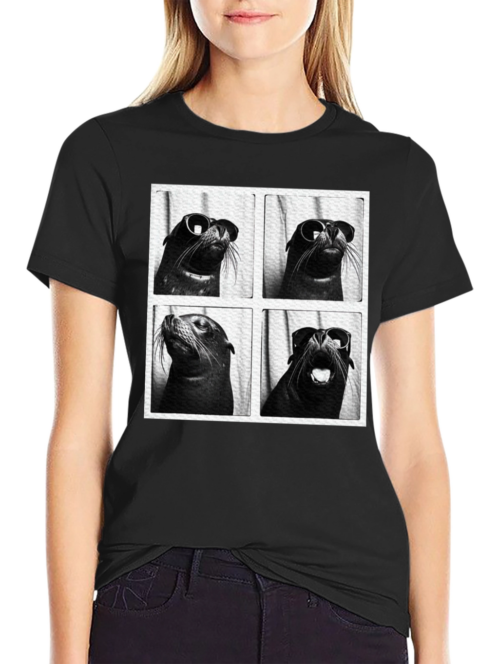 Cool Seal Photo Booth T-Shirt