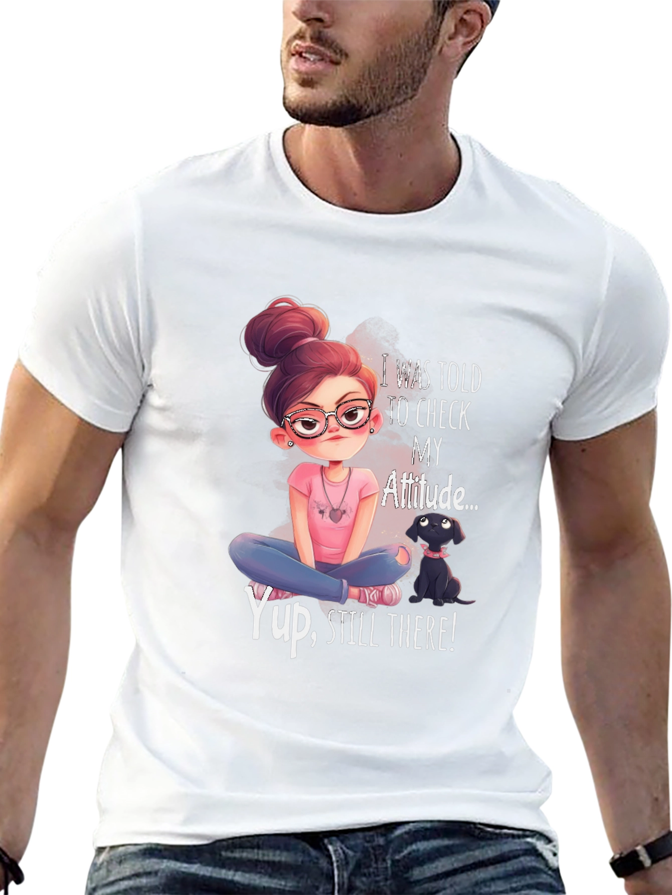 Attitude T-Shirt - Sassy Graphic Tee for Women
