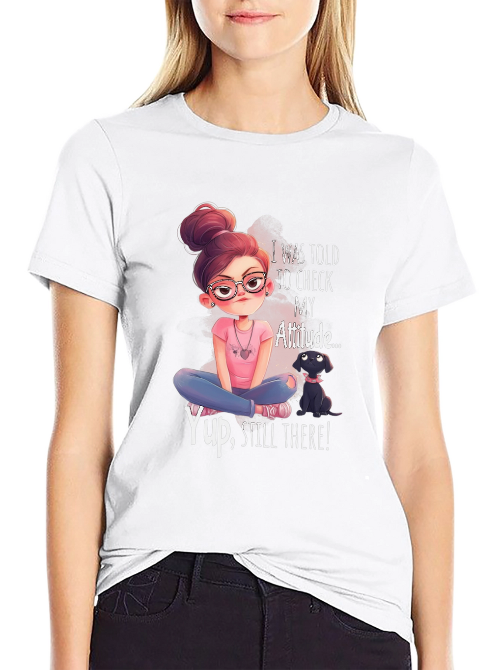 Attitude T-Shirt - Sassy Graphic Tee for Women