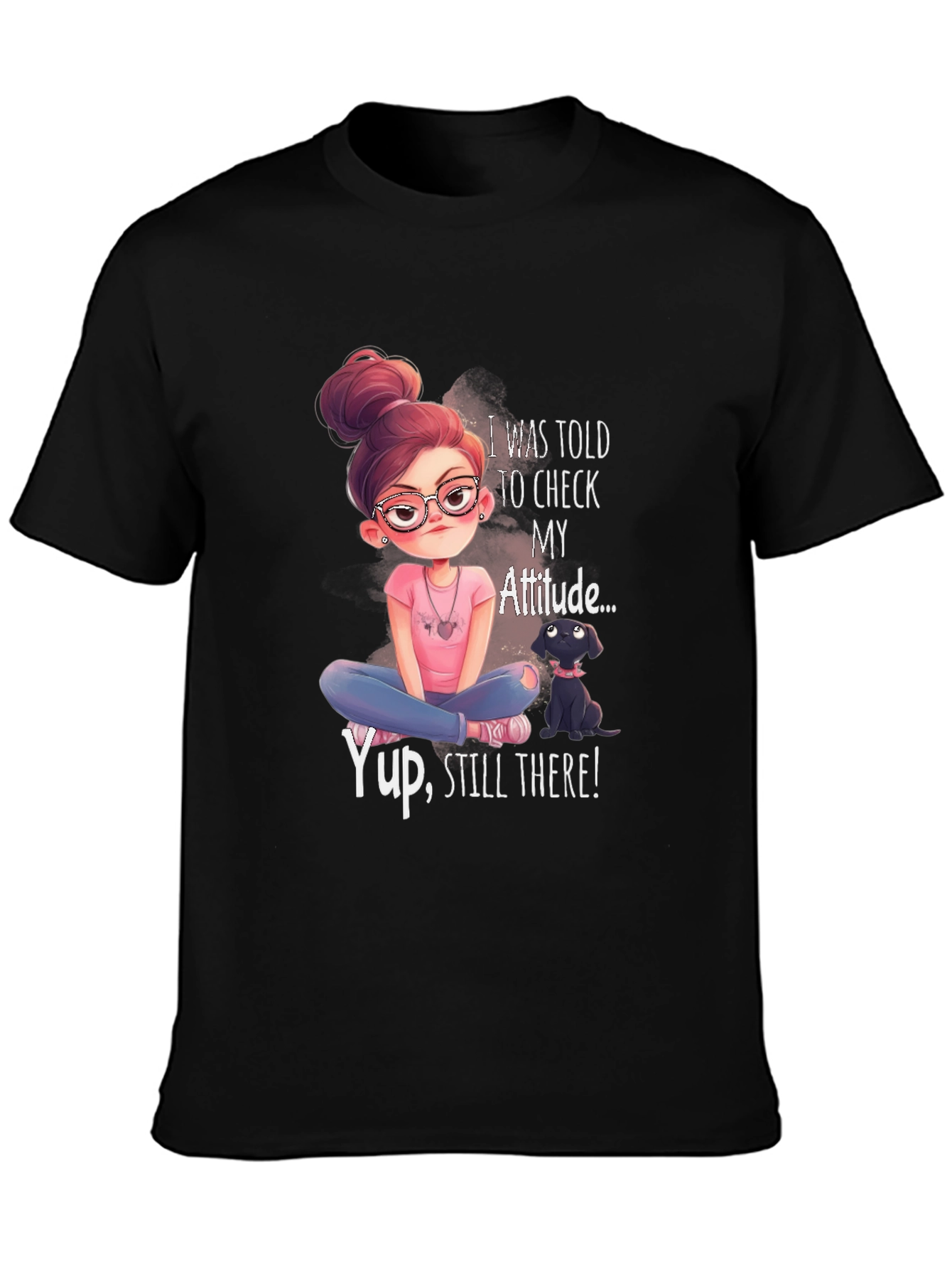 Attitude T-Shirt - Sassy Graphic Tee for Women