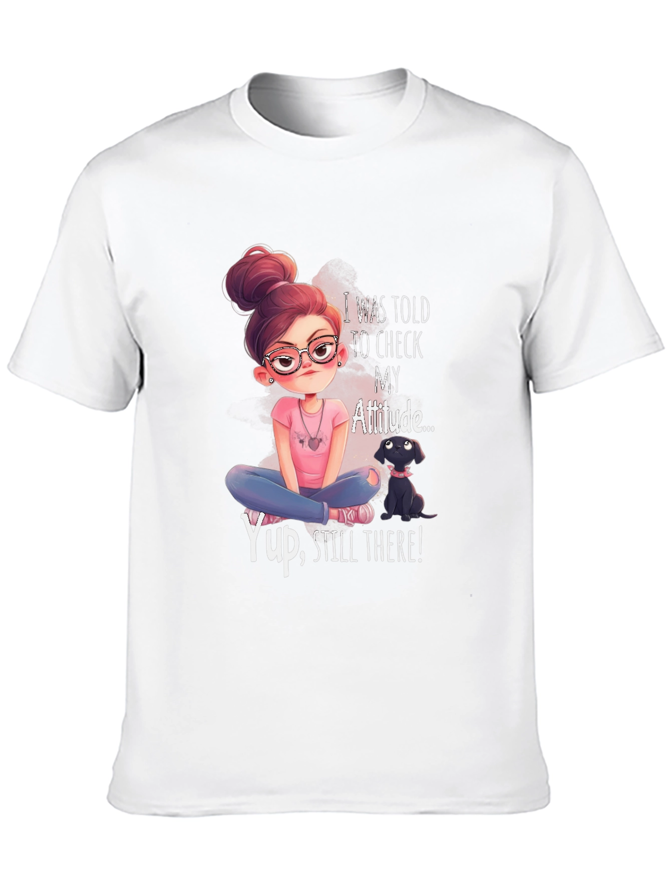 Attitude T-Shirt - Sassy Graphic Tee for Women
