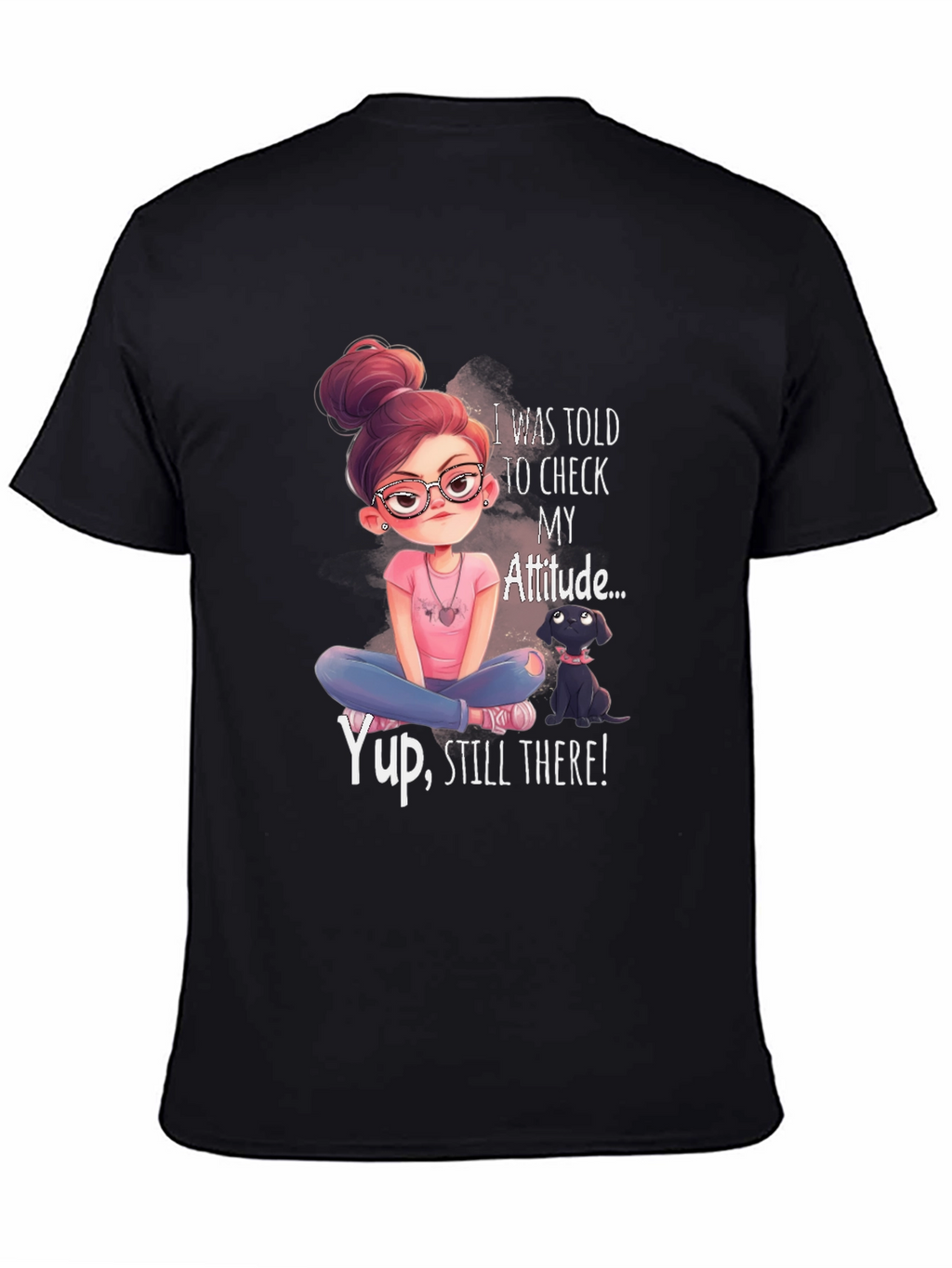 Attitude T-Shirt - Sassy Graphic Tee for Women