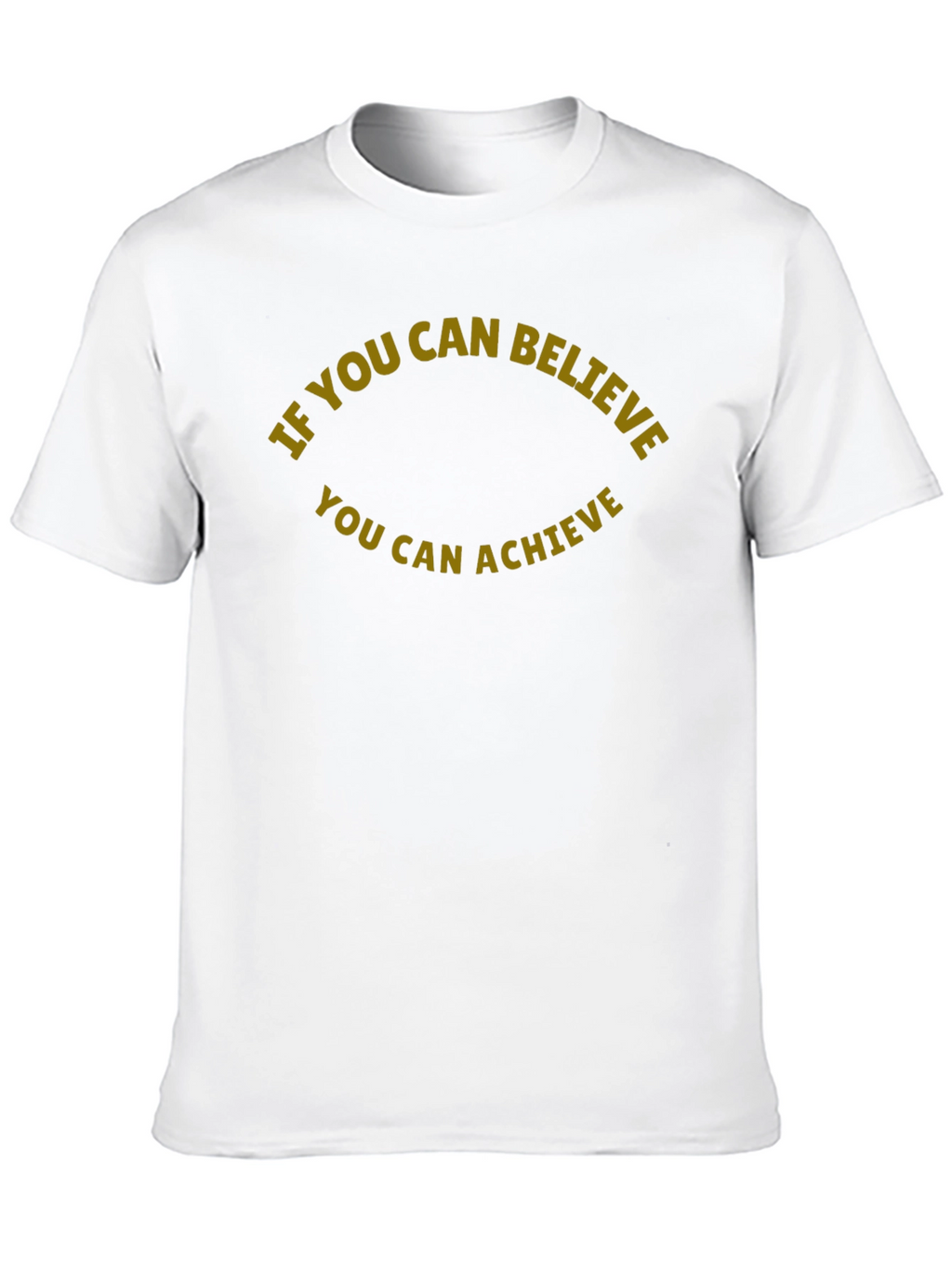 Believe Achieve Black T-Shirt