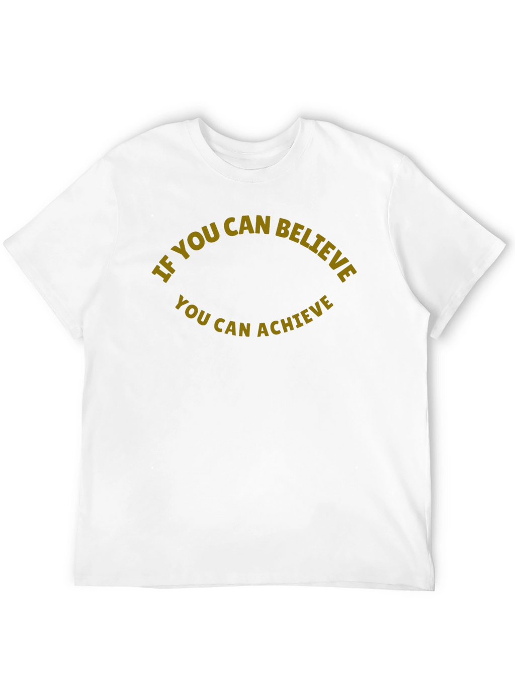 Believe Achieve Black T-Shirt