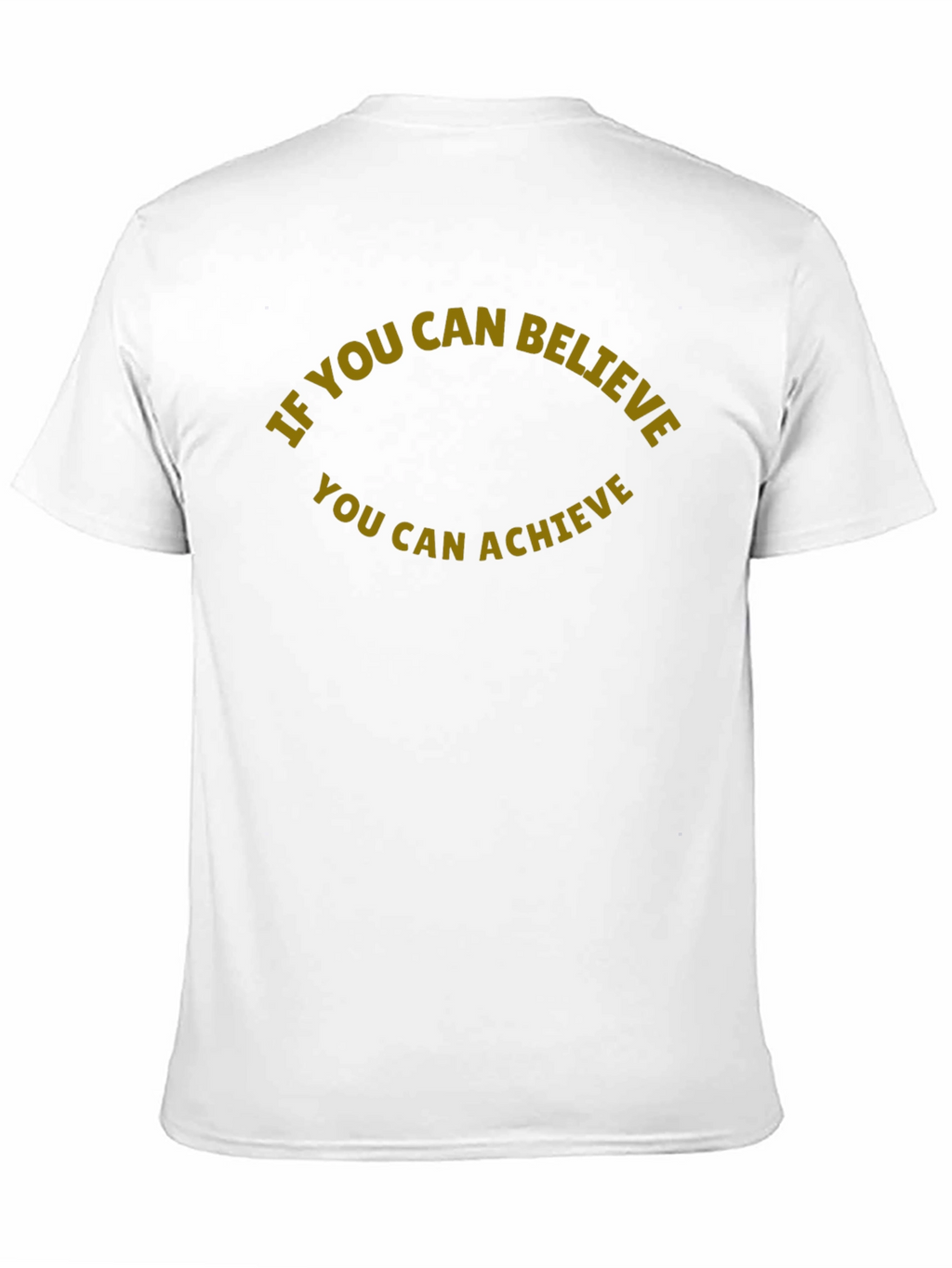 Believe Achieve Black T-Shirt