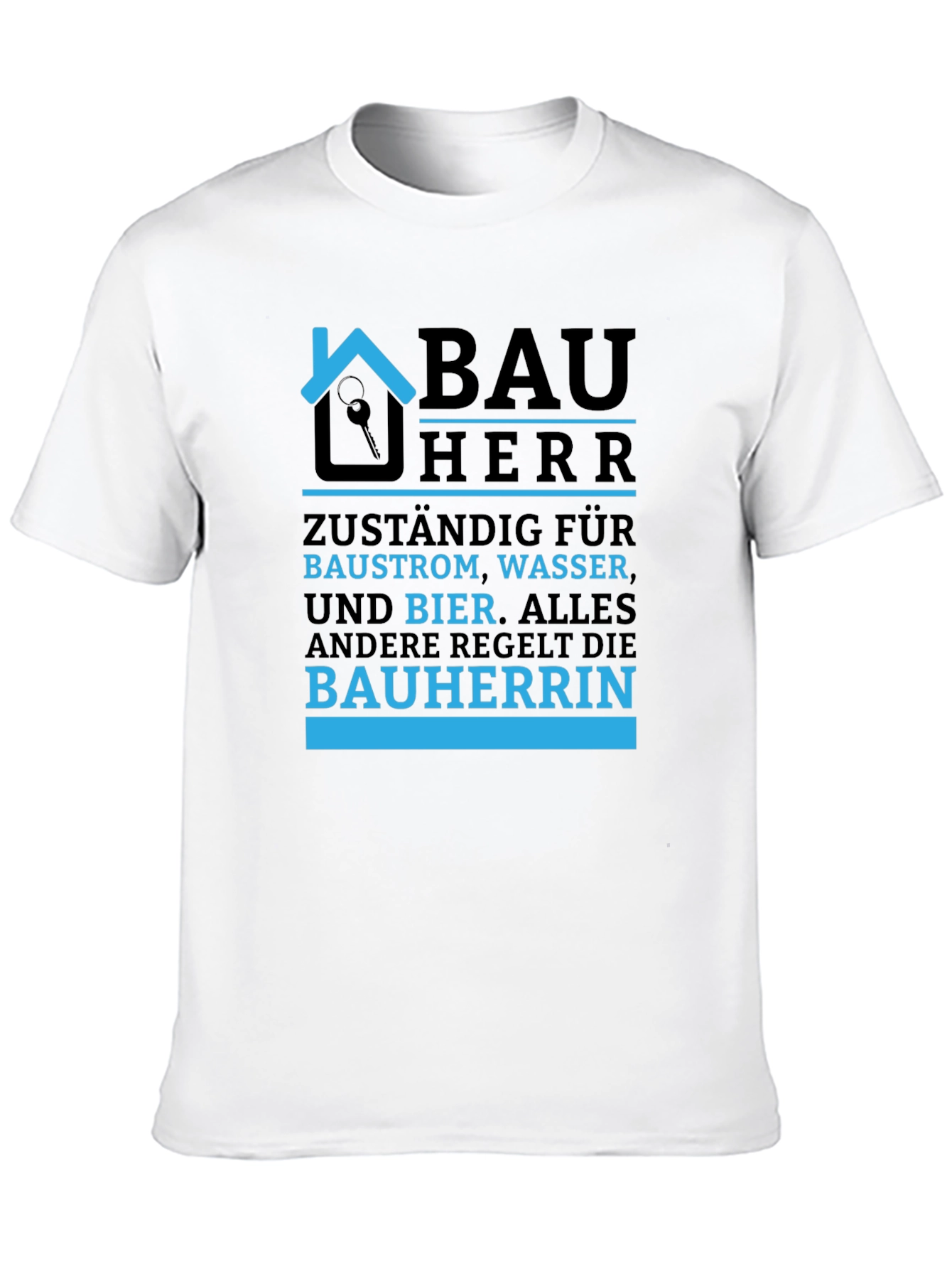 Bauherr Graphic Tee - Building & Beer T-Shirt