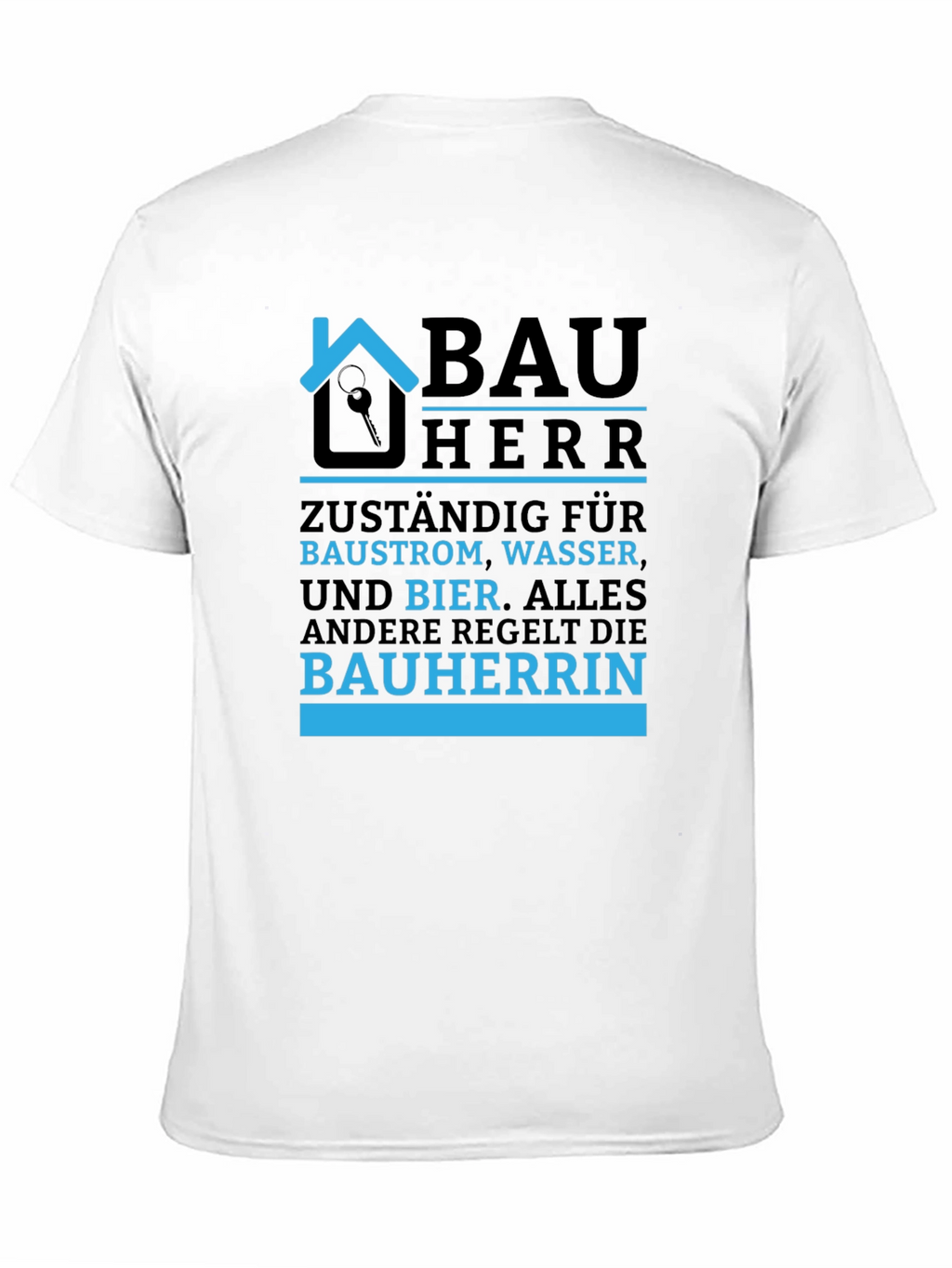 Bauherr Graphic Tee - Building & Beer T-Shirt