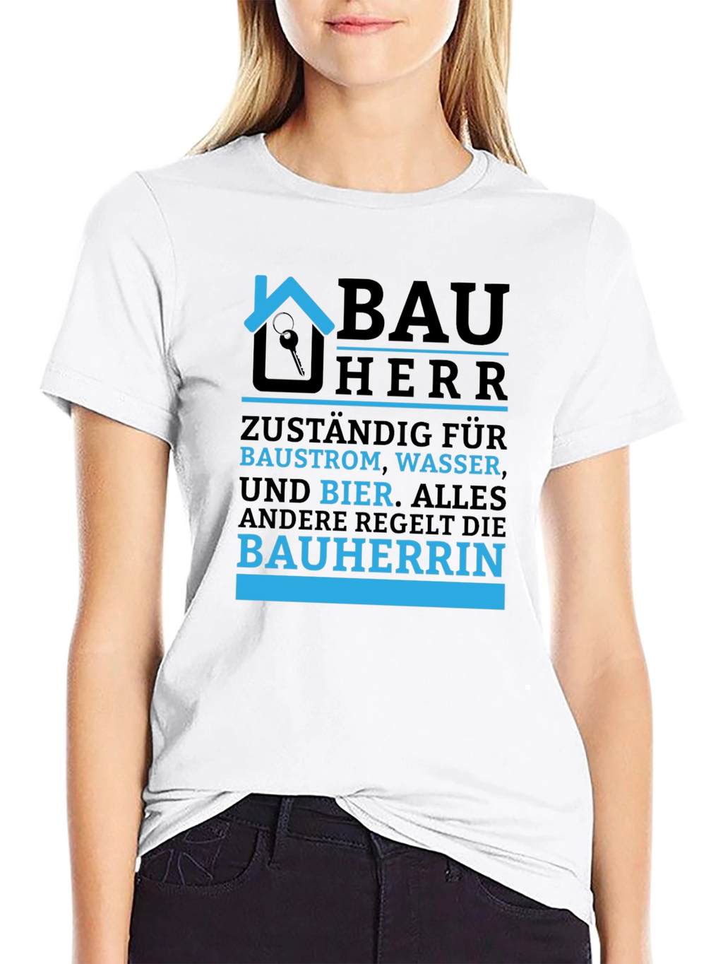 Bauherr Graphic Tee - Building & Beer T-Shirt