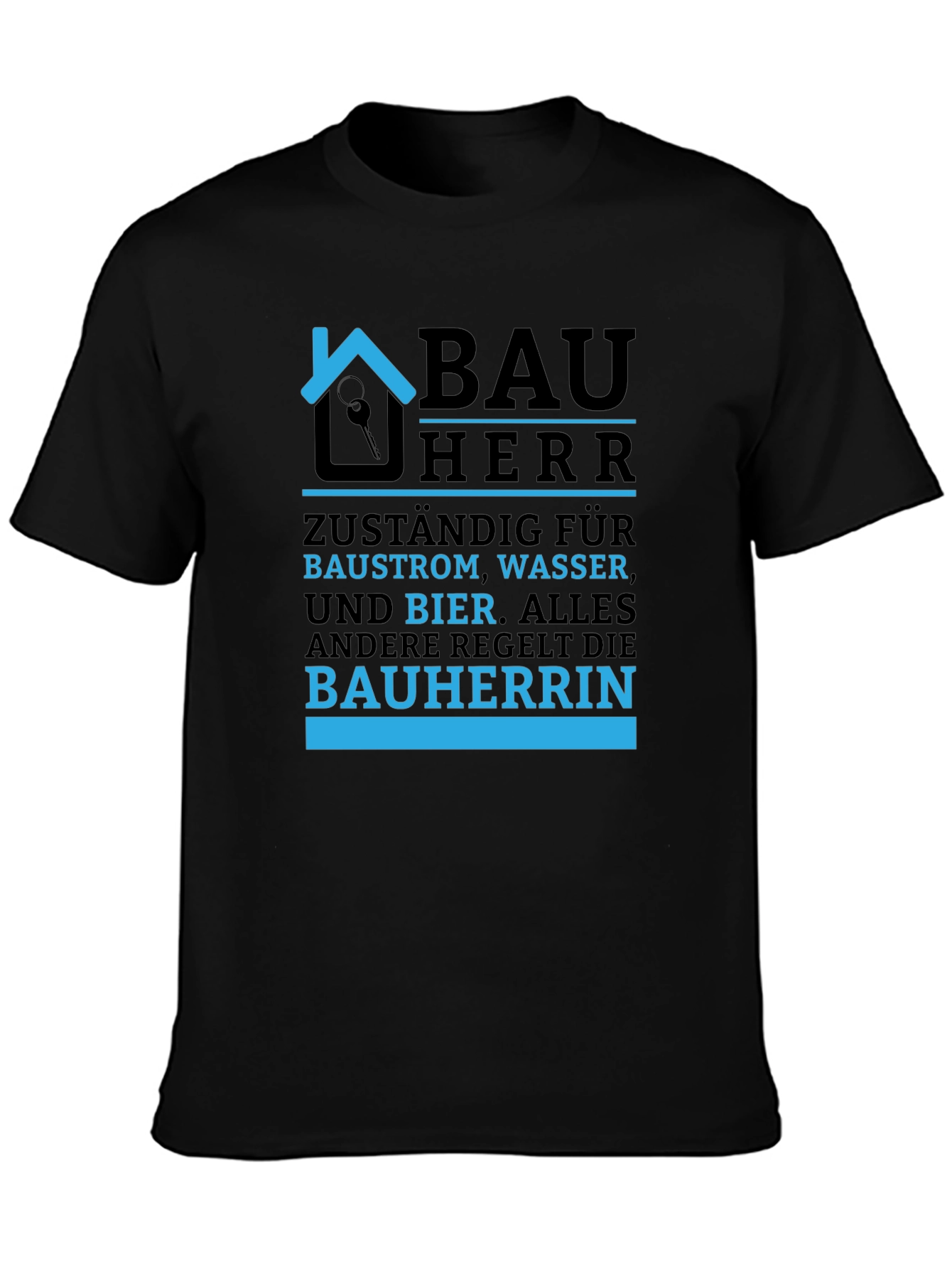 Bauherr Graphic Tee - Building & Beer T-Shirt