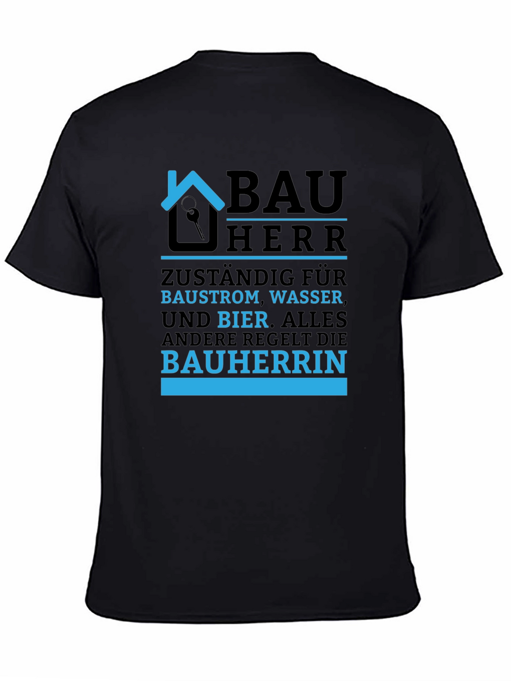 Bauherr Graphic Tee - Building & Beer T-Shirt