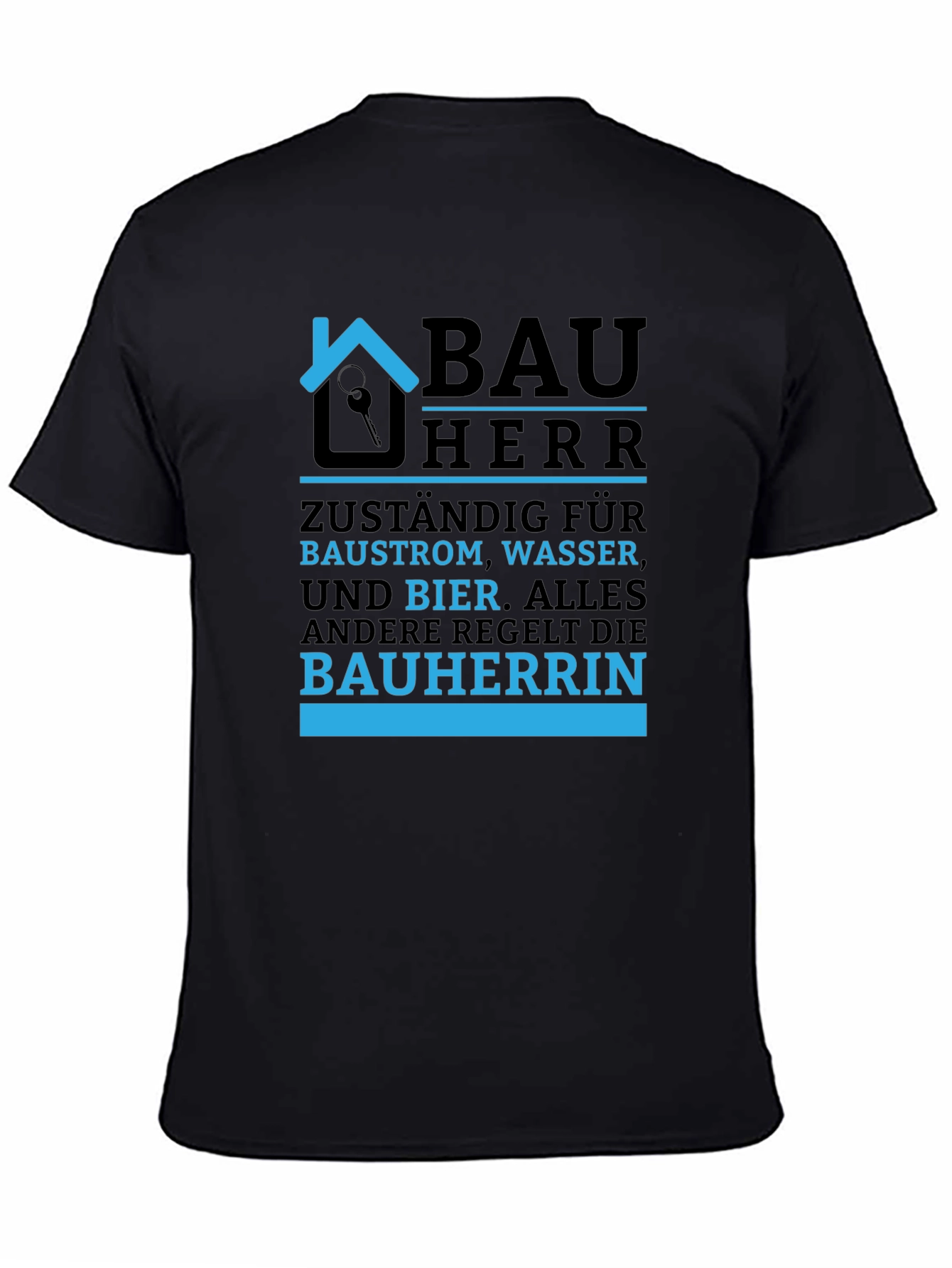 Bauherr Graphic Tee - Building & Beer T-Shirt