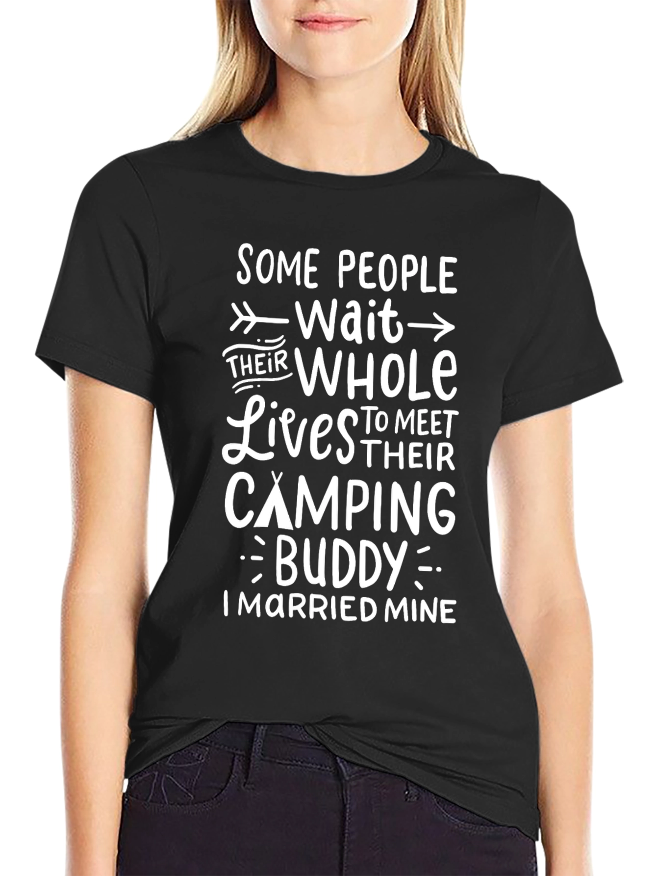 Camping Buddy Married Mine T-Shirt