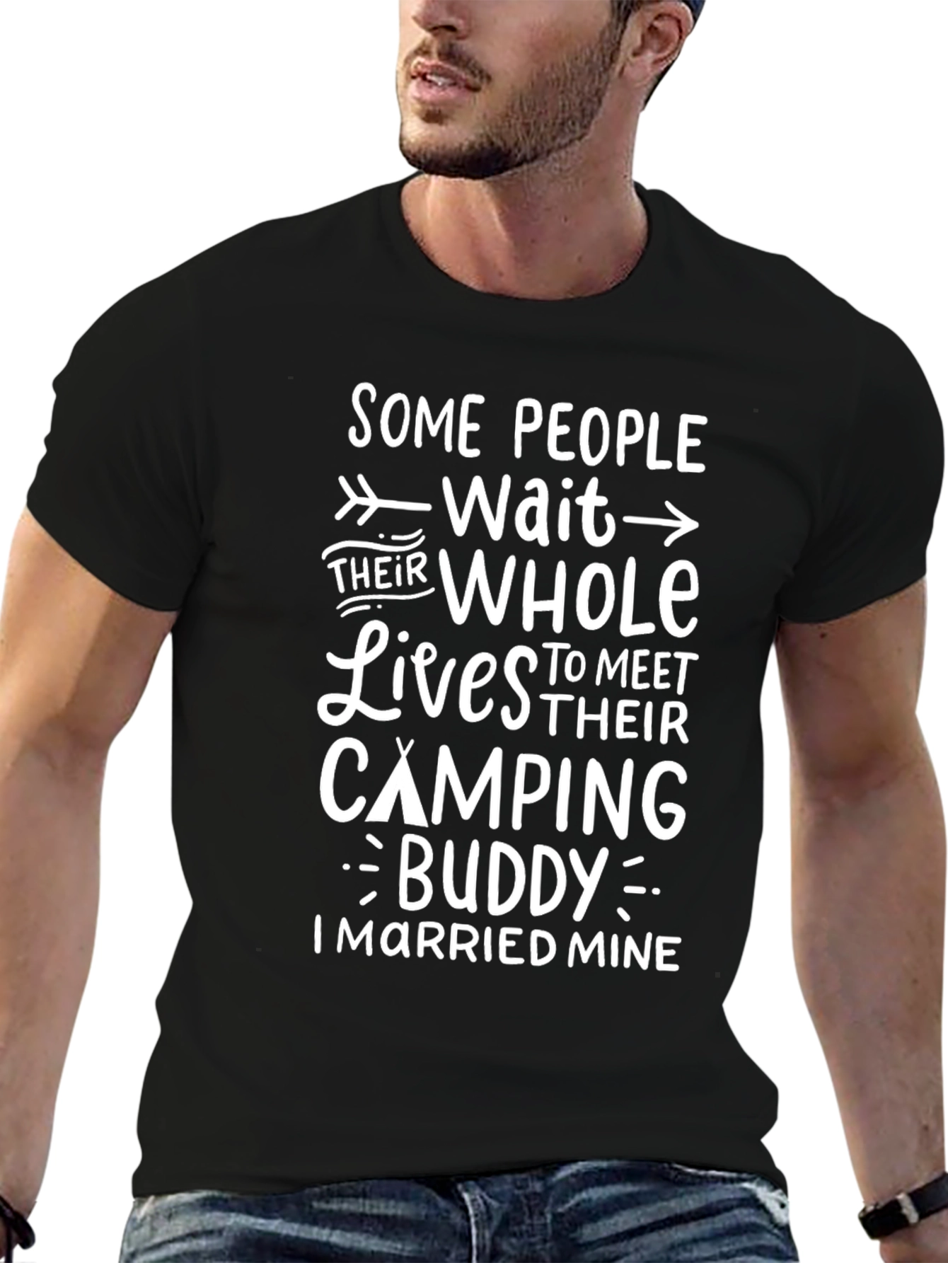 Camping Buddy Married Mine T-Shirt