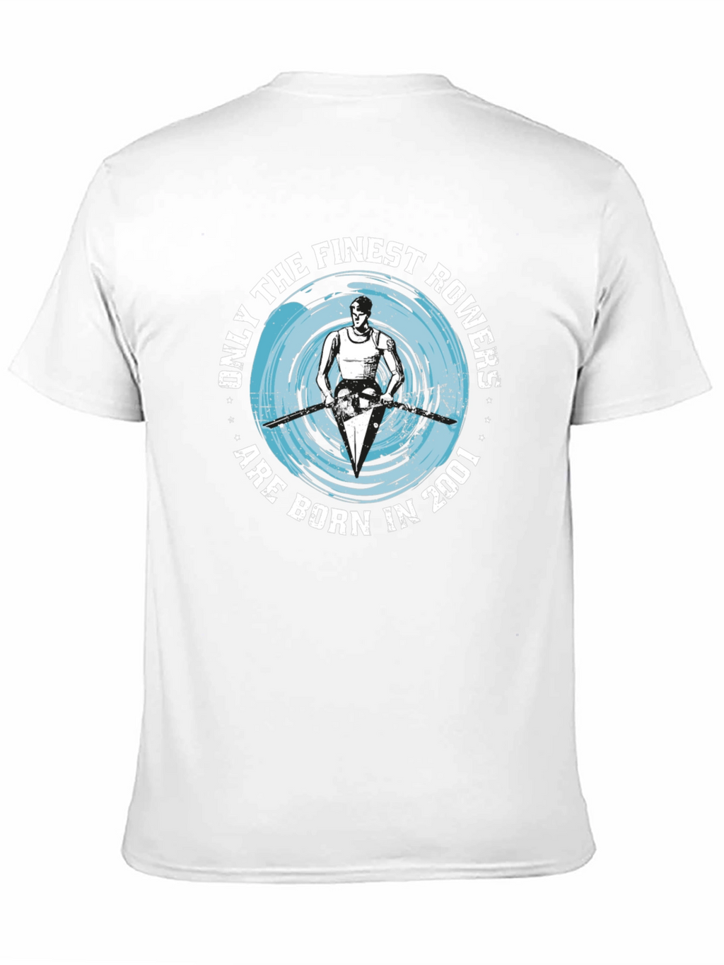 Finest Rowers Born in 2001 Black T-Shirt