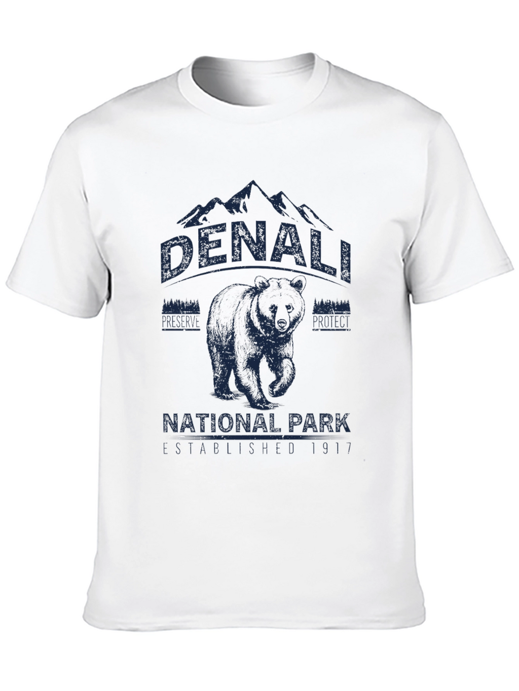 Denali National Park Graphic T-Shirt