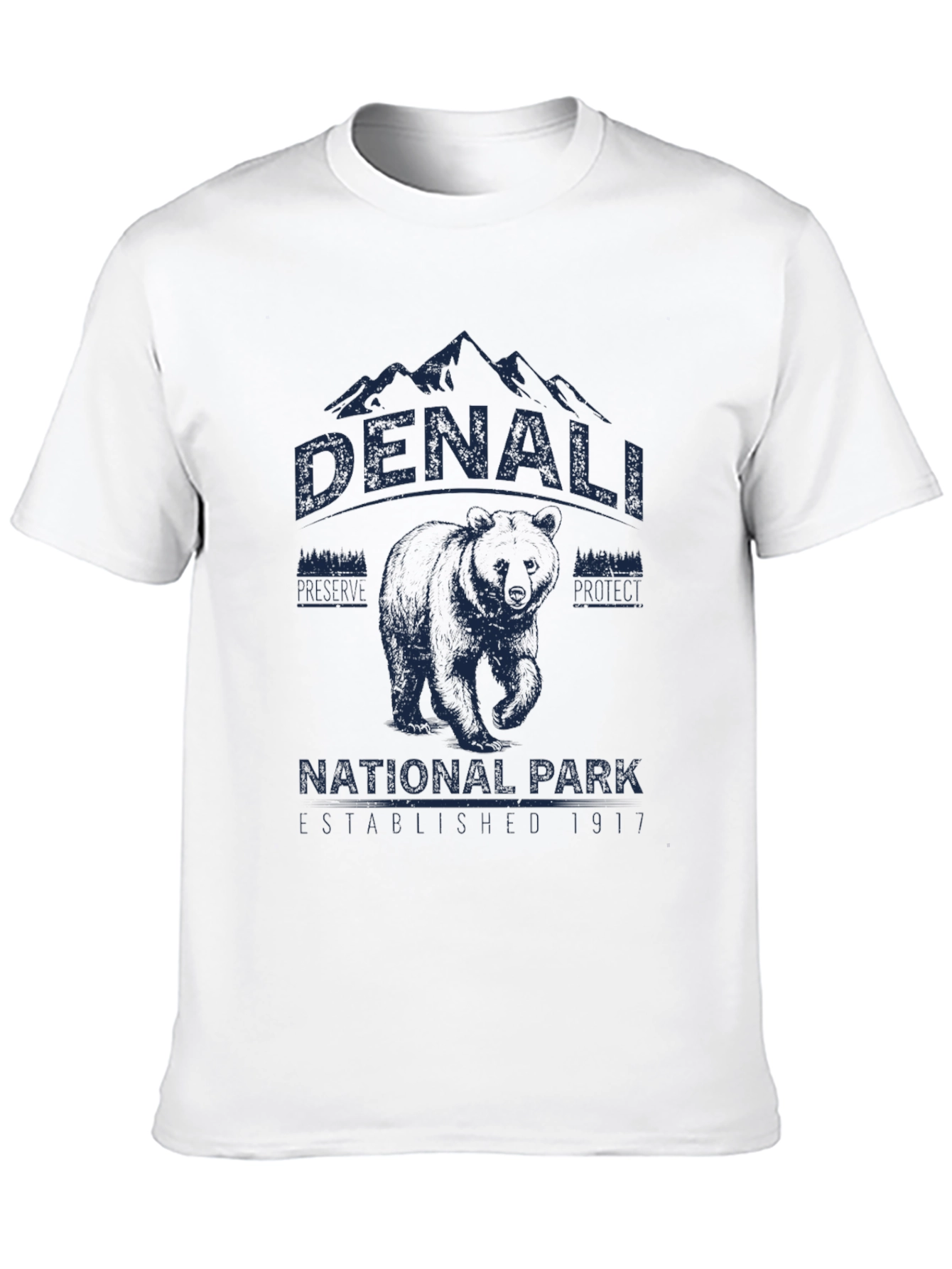 Denali National Park Graphic T-Shirt
