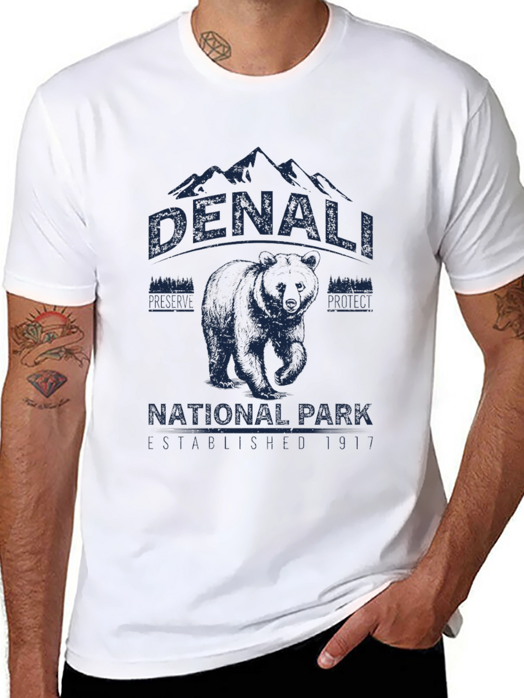 Denali National Park Graphic T-Shirt