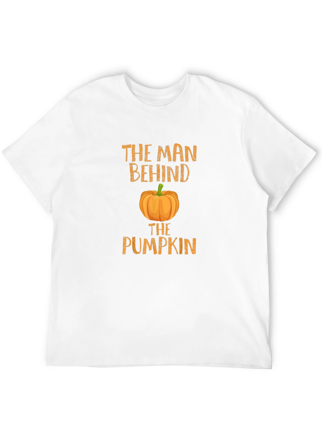 The Man Behind the Pumpkin T-Shirt