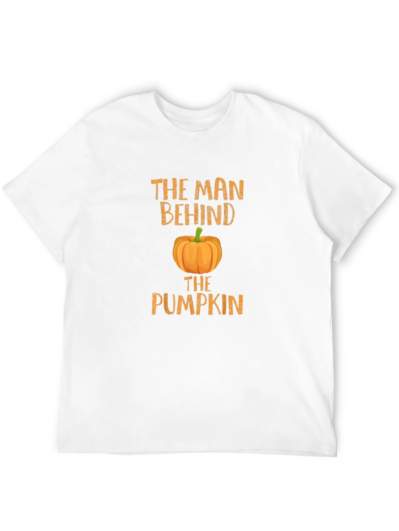 The Man Behind the Pumpkin T-Shirt