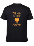 The Man Behind the Pumpkin T-Shirt