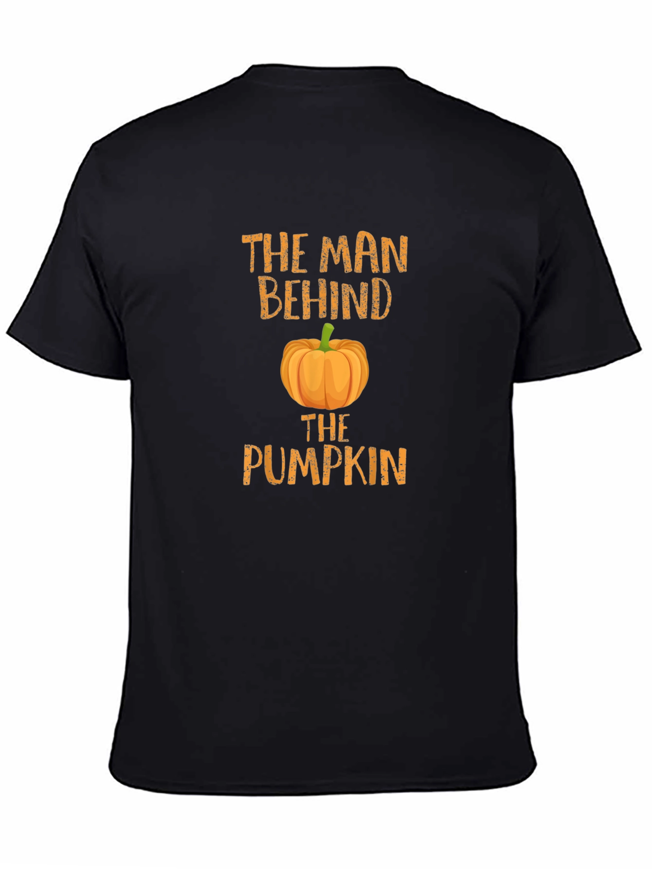 The Man Behind the Pumpkin T-Shirt