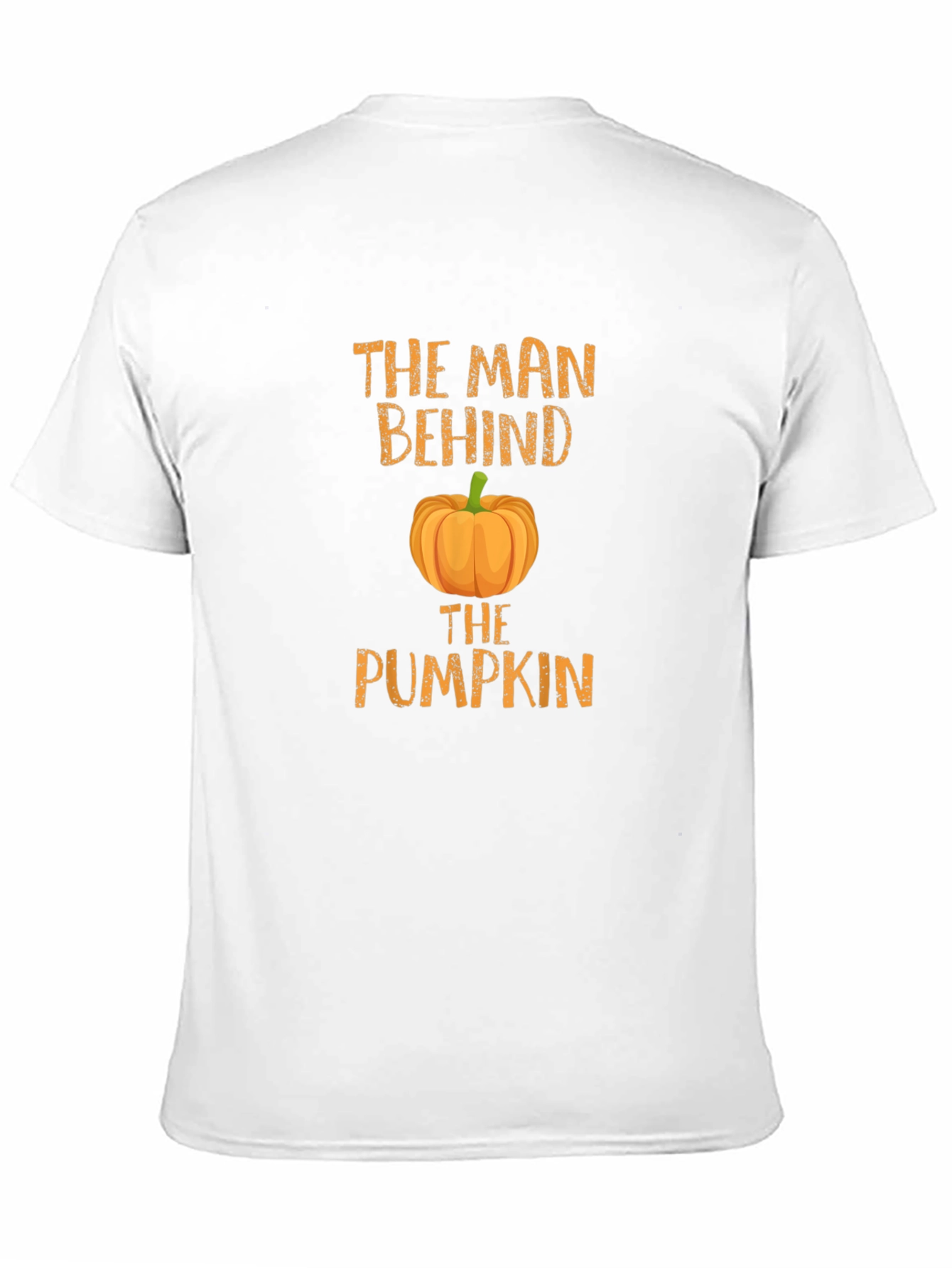 The Man Behind the Pumpkin T-Shirt