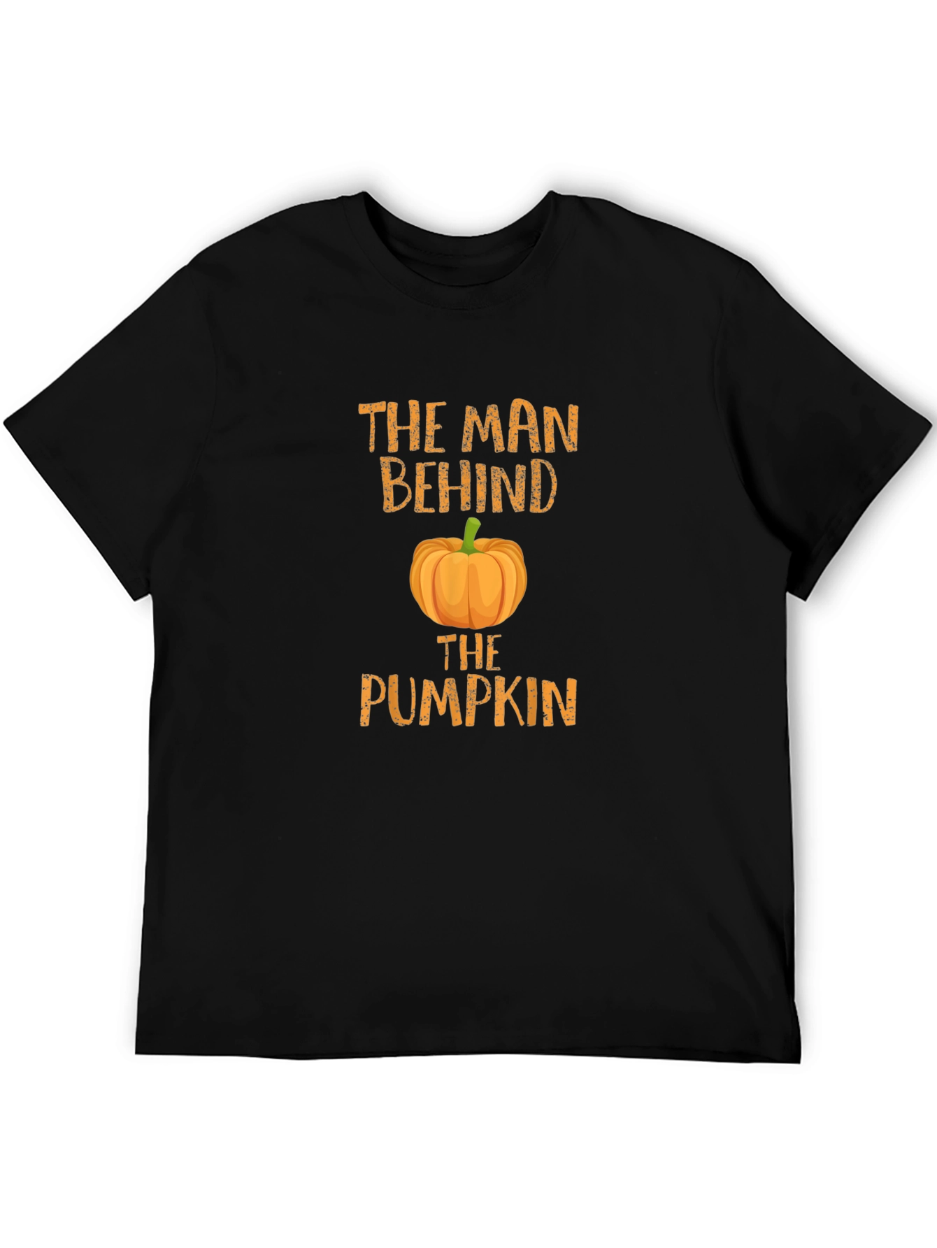 The Man Behind the Pumpkin T-Shirt