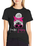 Im Not Judging Graphic Tee Funny T-Shirt
