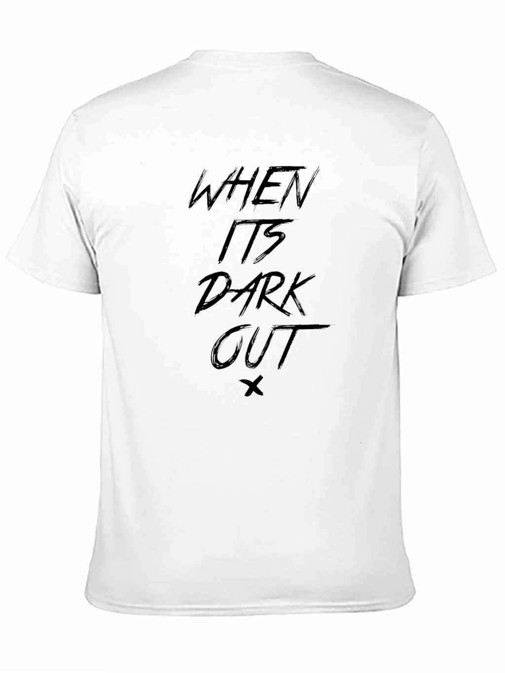 When Its Dark Out Graphic Tee - Black