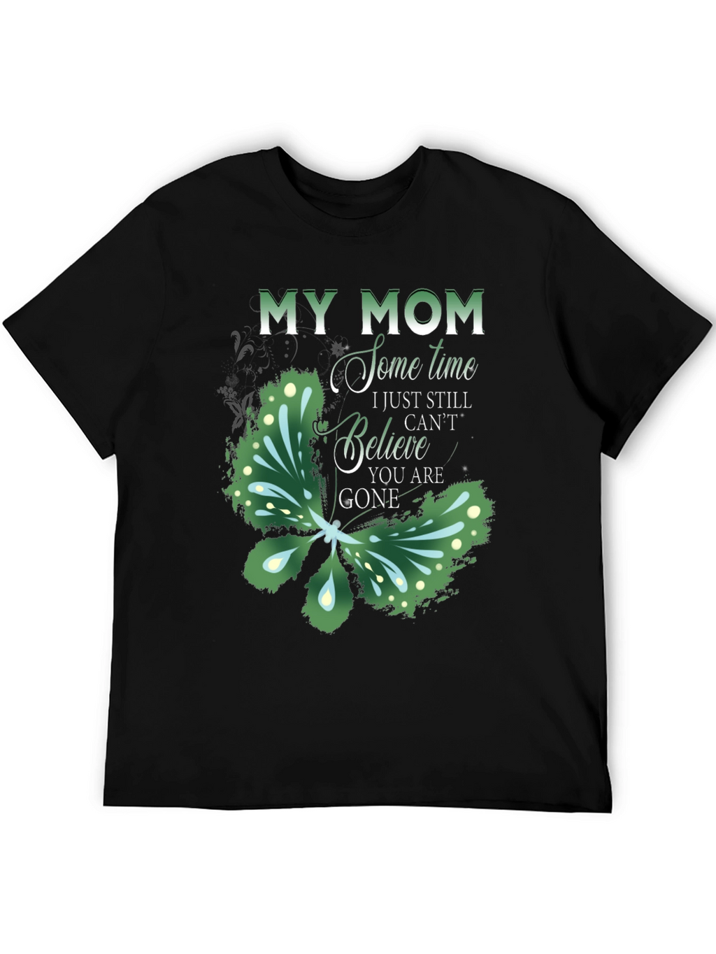 My Mom Memorial T-Shirt Butterfly