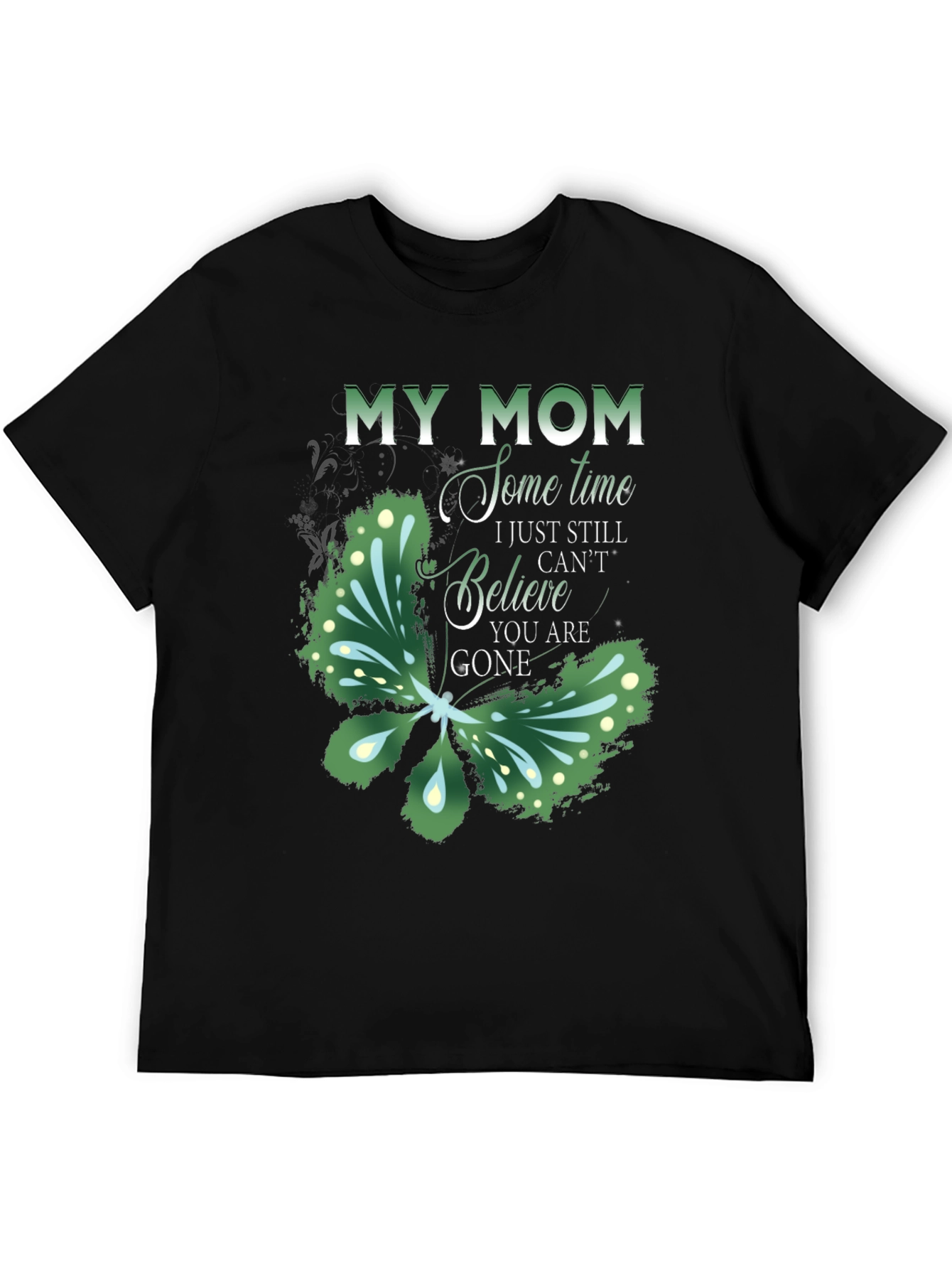 My Mom Memorial T-Shirt Butterfly