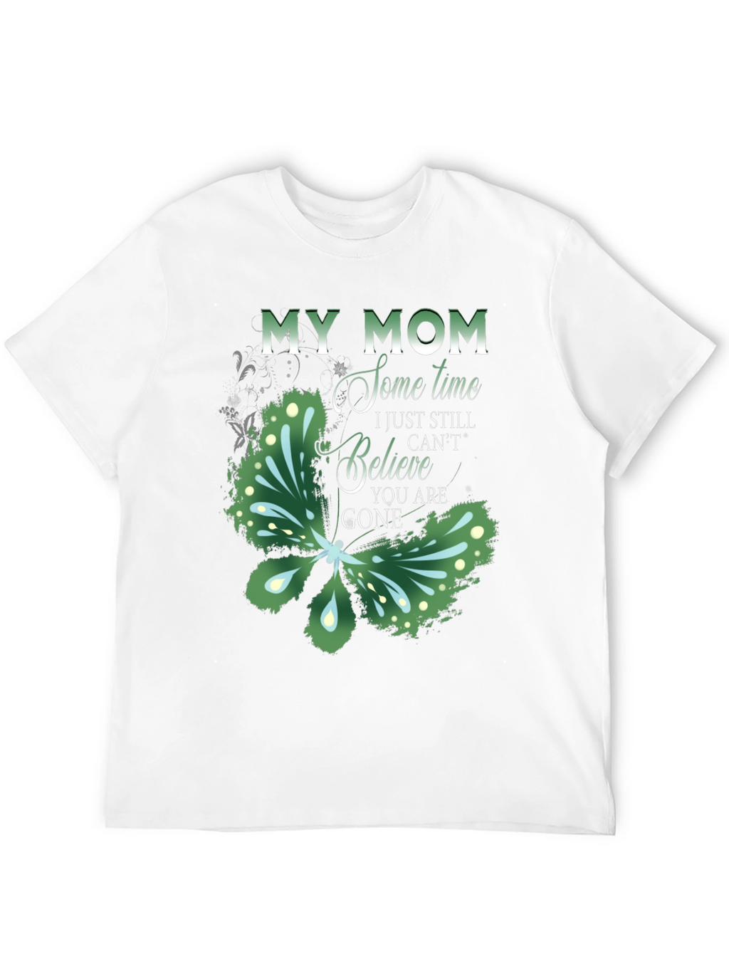 My Mom Memorial T-Shirt Butterfly