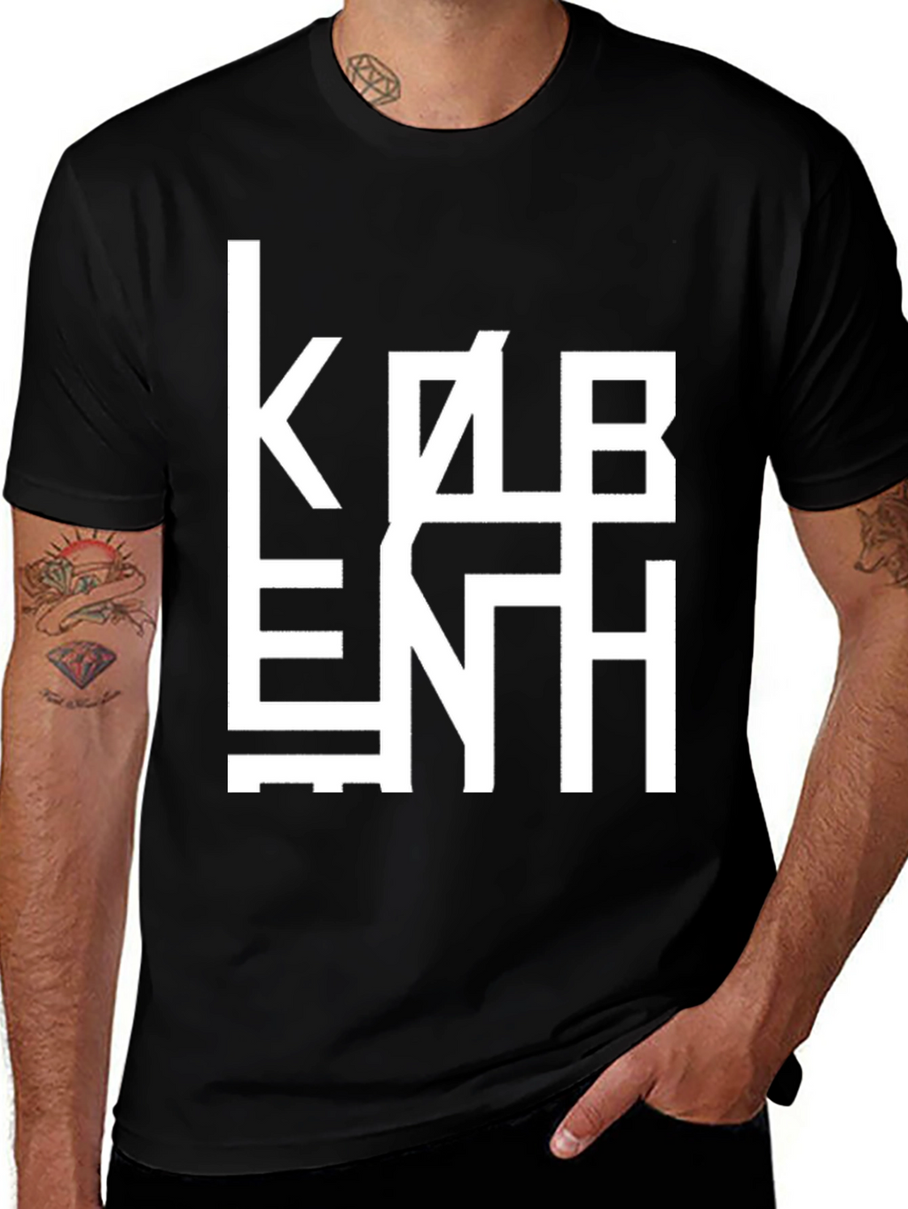 Abstract Graphic Tee - Bold Style
